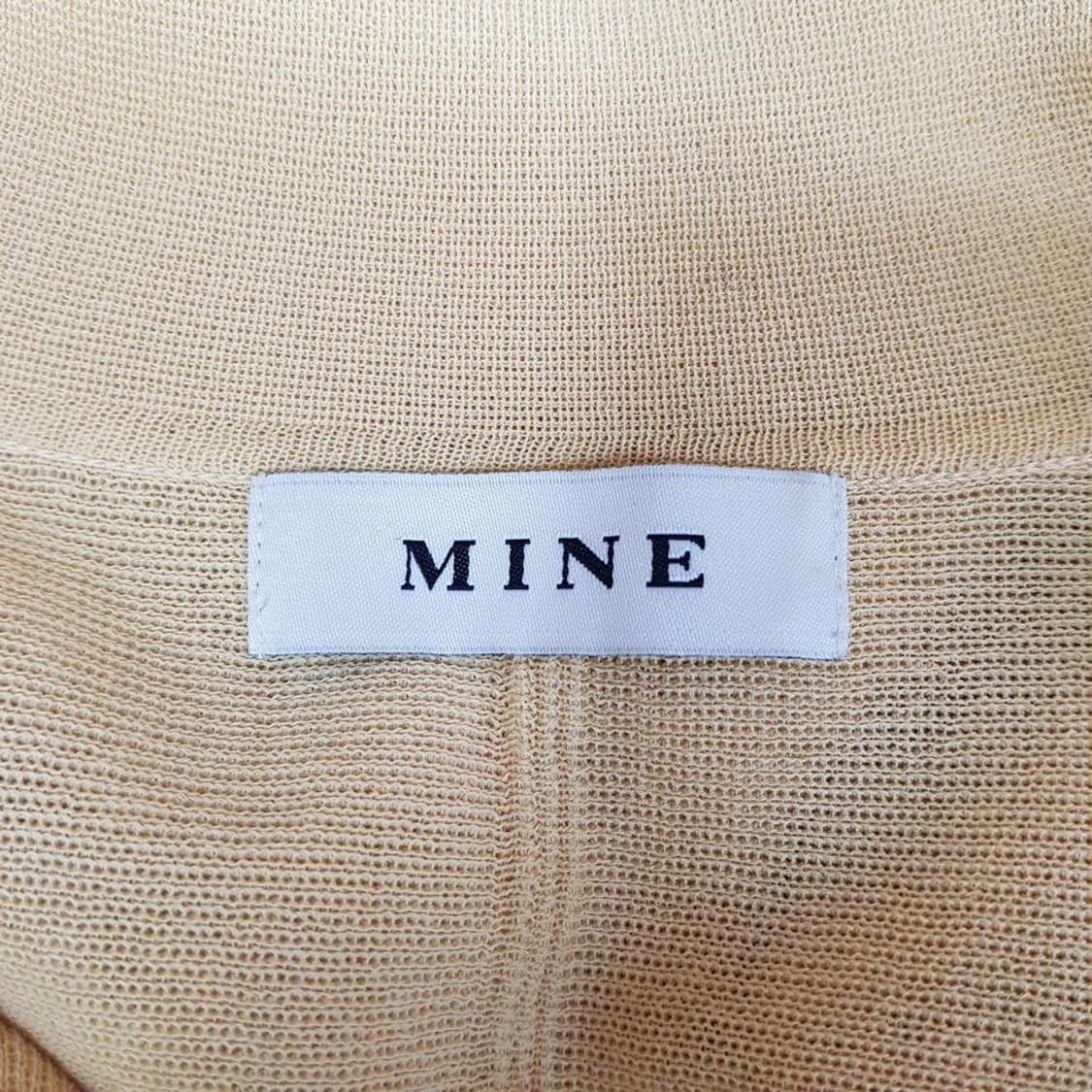 한섬 마인 오픈카라 반팔 니트 F사이즈 상품이미지6