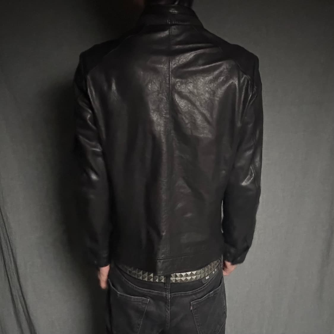 ltaly lamb skin leather jacket 상품이미지4