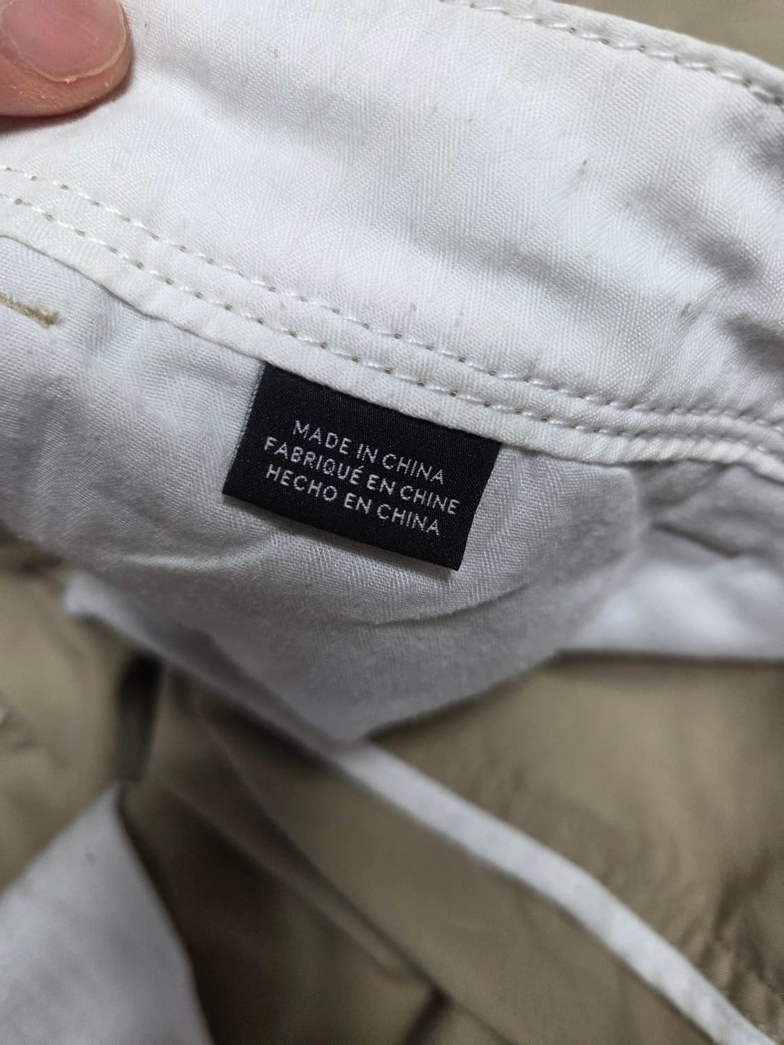 아르마니 익스체인지 스트레이트 치노 팬츠 상품이미지6