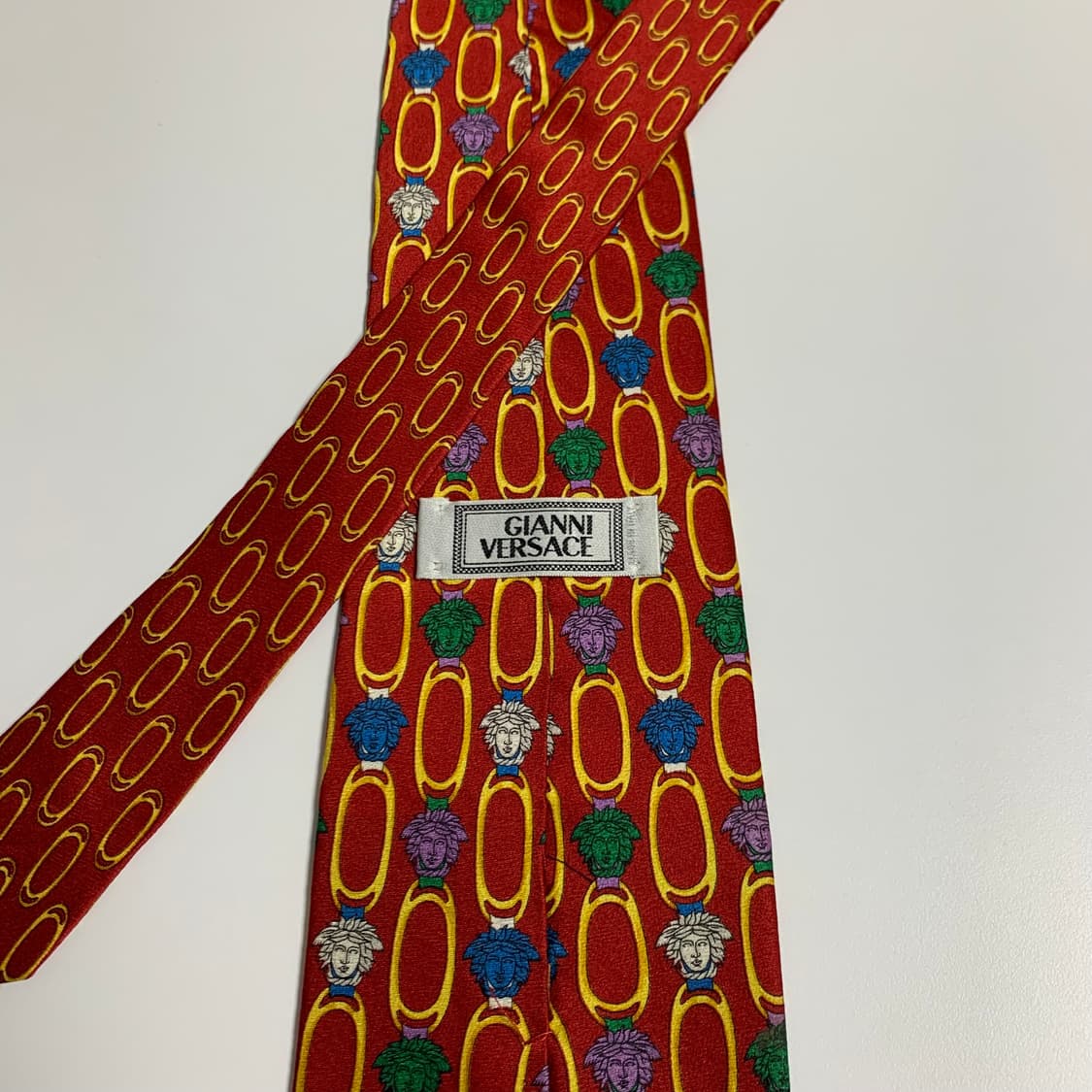 베르사체(VERSACE) 모노그램 명품 이태리넥타이 100실크 A등급 상품이미지4