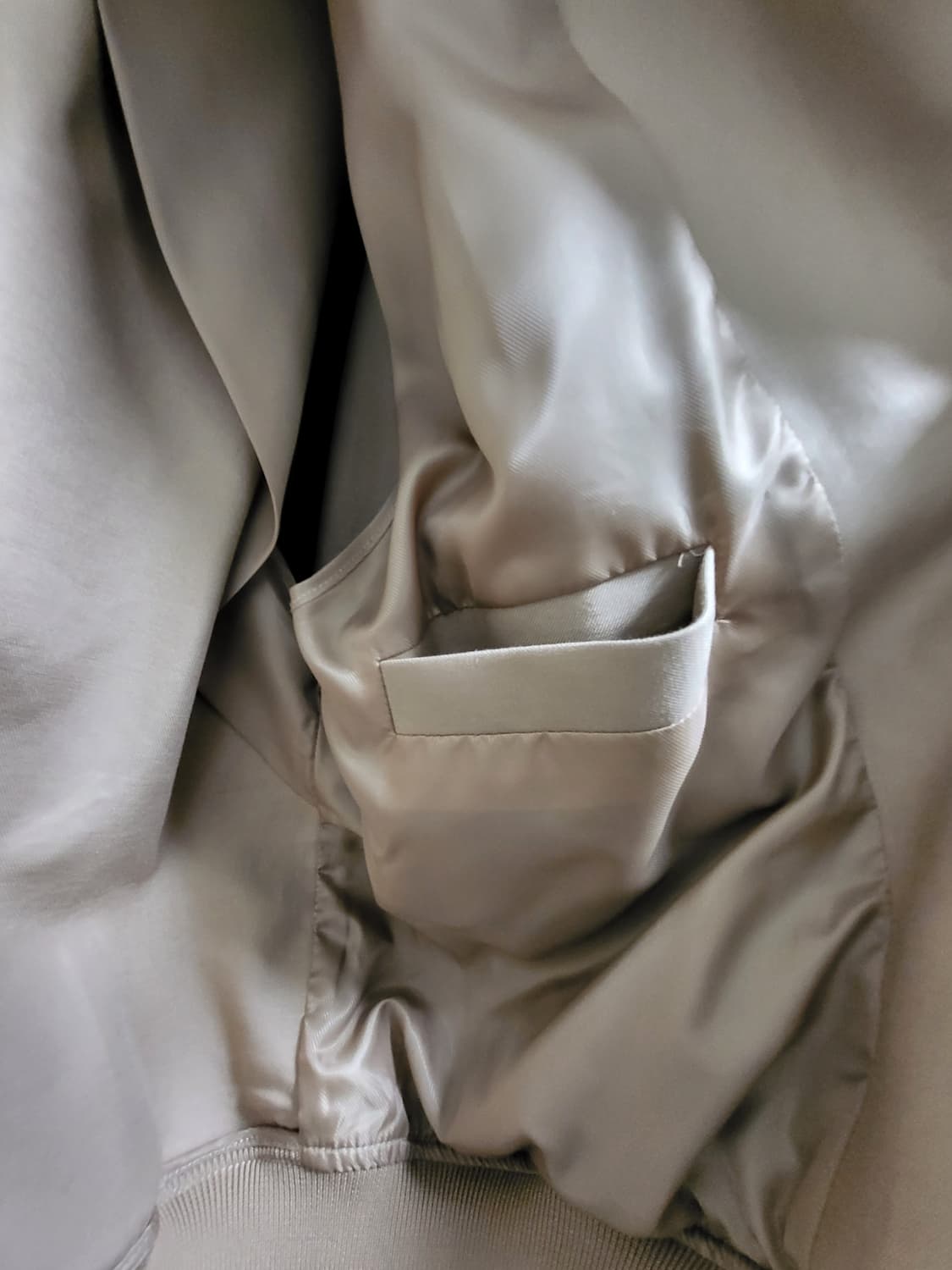 노이어 헤비 치노 오버핏 집업 블루종 상품이미지5