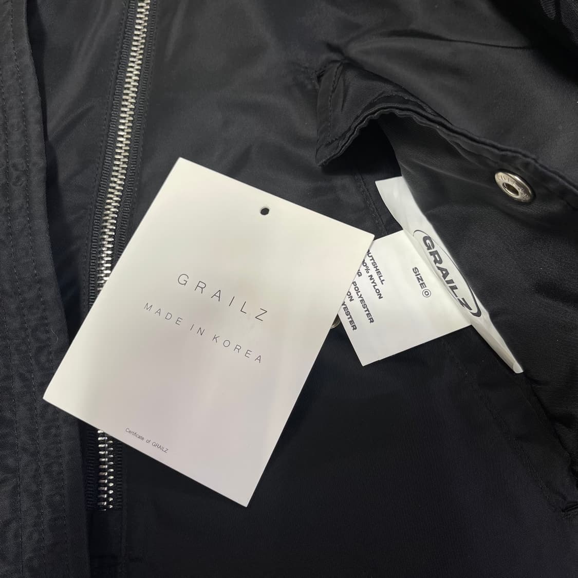 [0] 그레일즈 초판 멀티지퍼 봄버자켓 (95~100) 상품이미지5