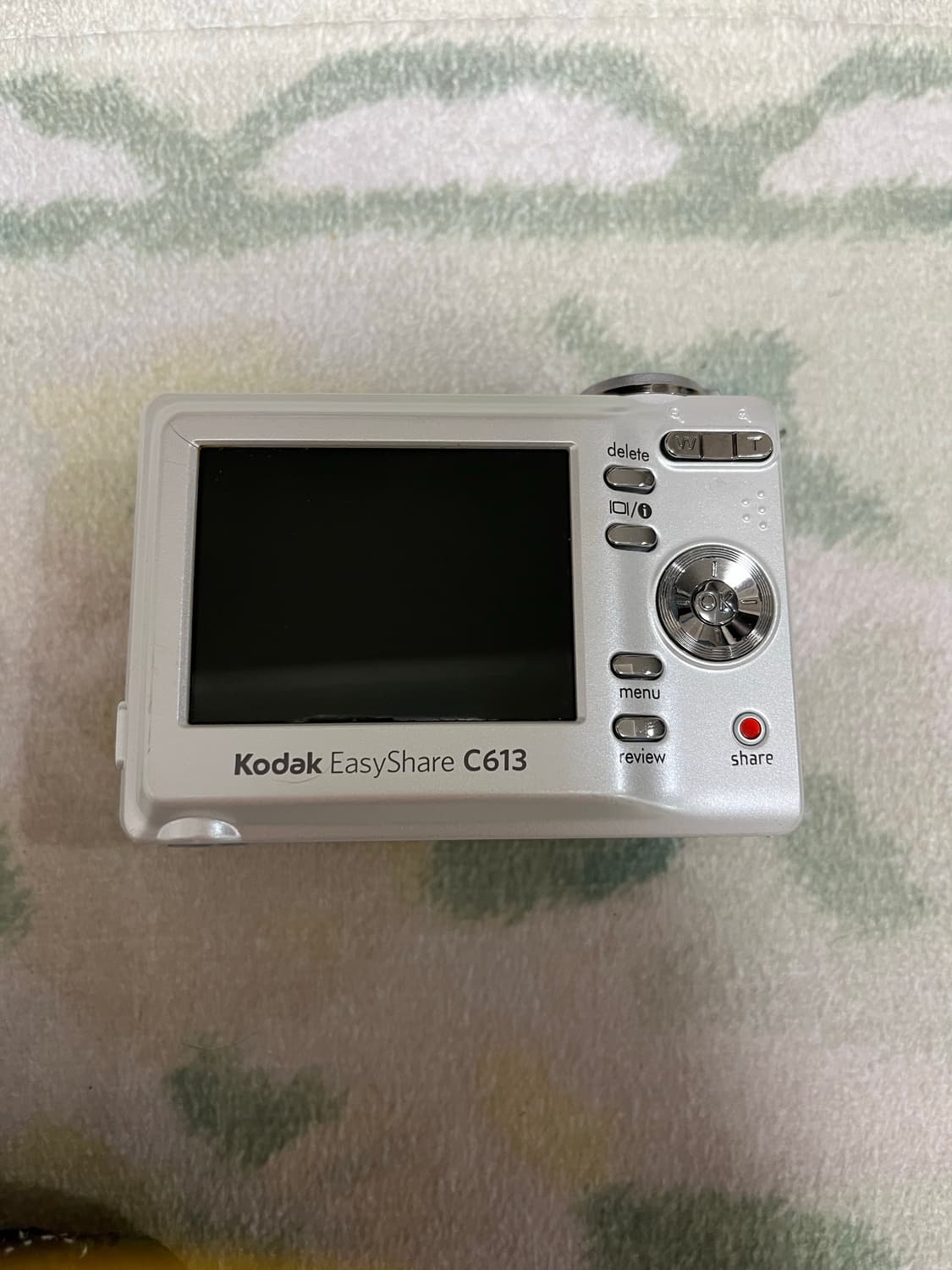 코닥 이지쉐어 c613 펄 화이트 빈티지 카메라 상품이미지2