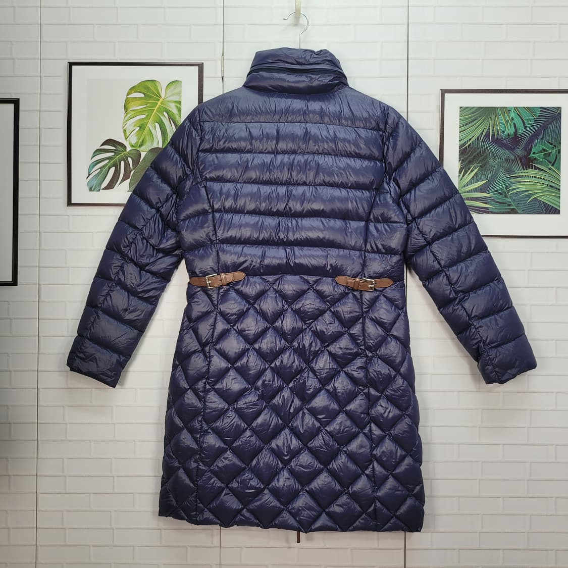 랄프로렌 다운 퀄팅 경량 롱패딩 자켓 M사이즈 상태최상 상품이미지3