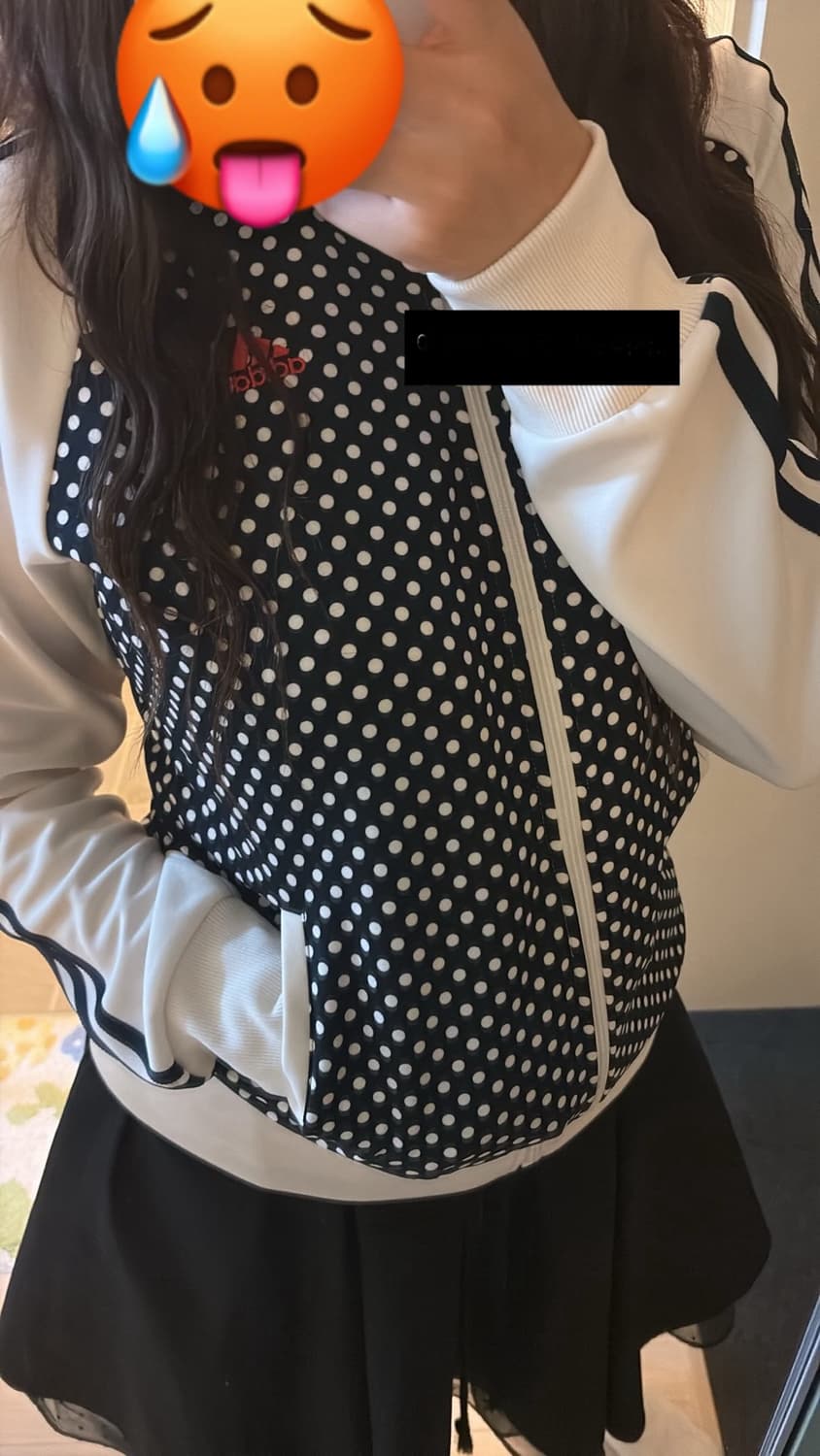 아디다스 빈티지 도트 져지 상품이미지1