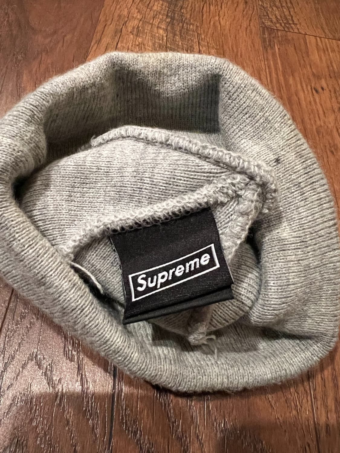 슈프림 뉴에라 반다나 박스 로고 비니 그레이 상품이미지3