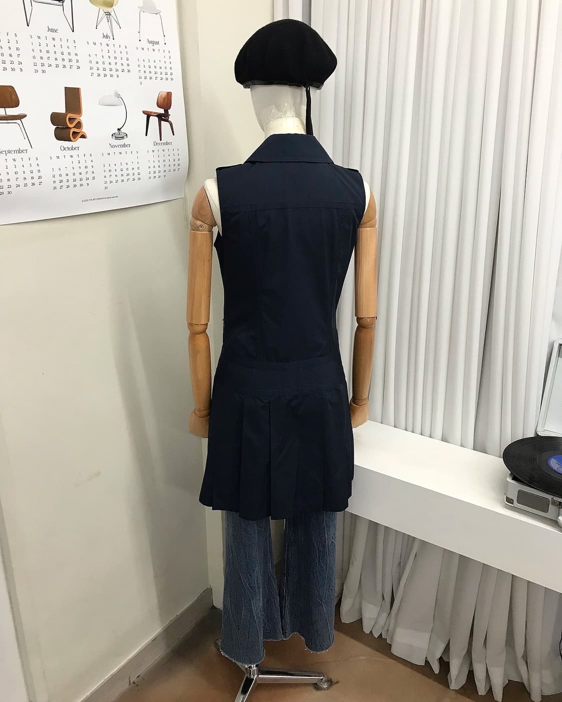 버버리 슬리브리스 원피스 자켓 상품이미지10