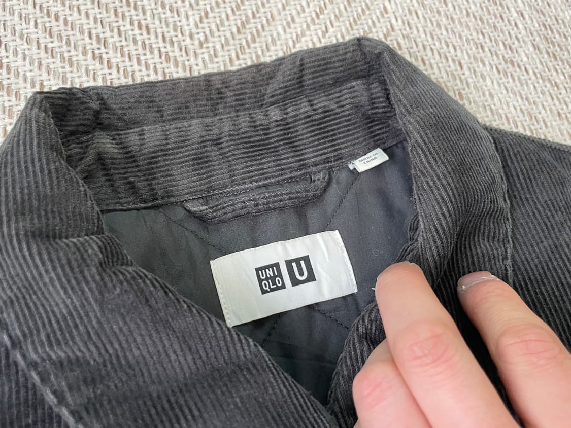 유니클로 x U 코듀로이 봄버자켓   상품이미지5