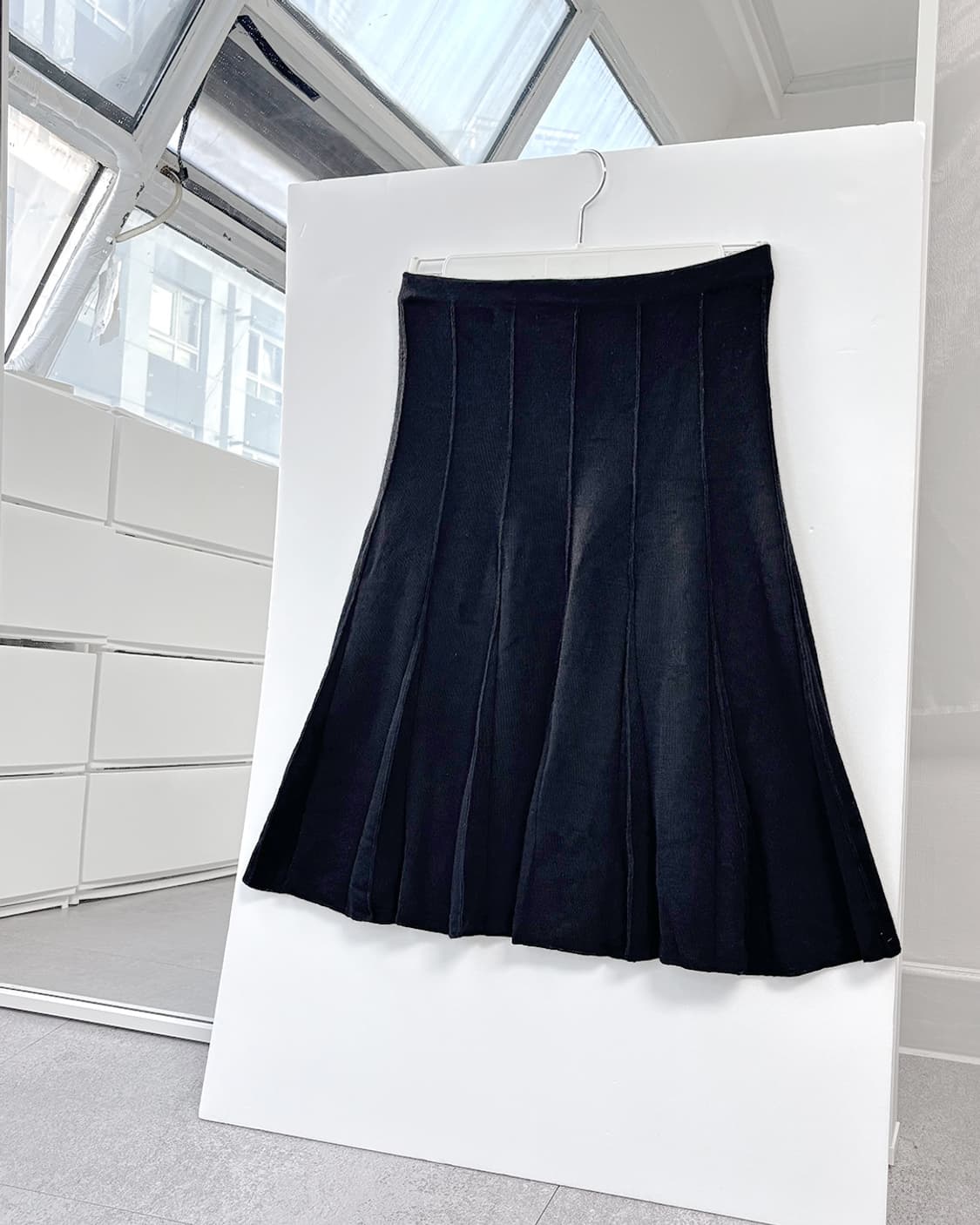 nolley’s wool flare midi skirt 상품이미지1