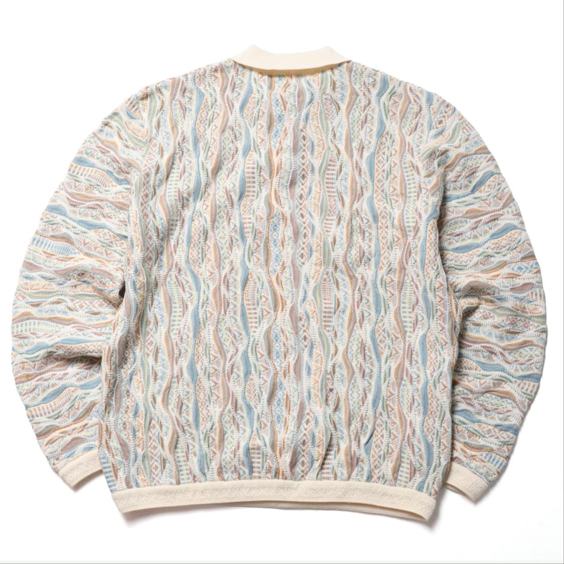 쿠지 Coogi Polo Cable Knit Long Sleeve 
 상품이미지4