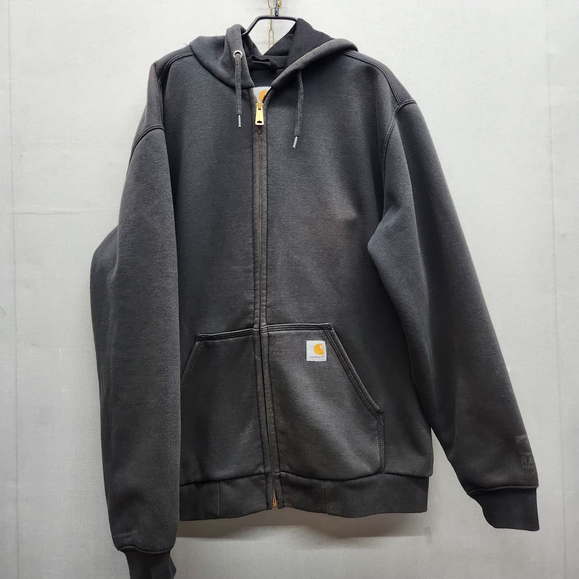 칼하트 로고 오버핏 후드집업 2XL 상품이미지1