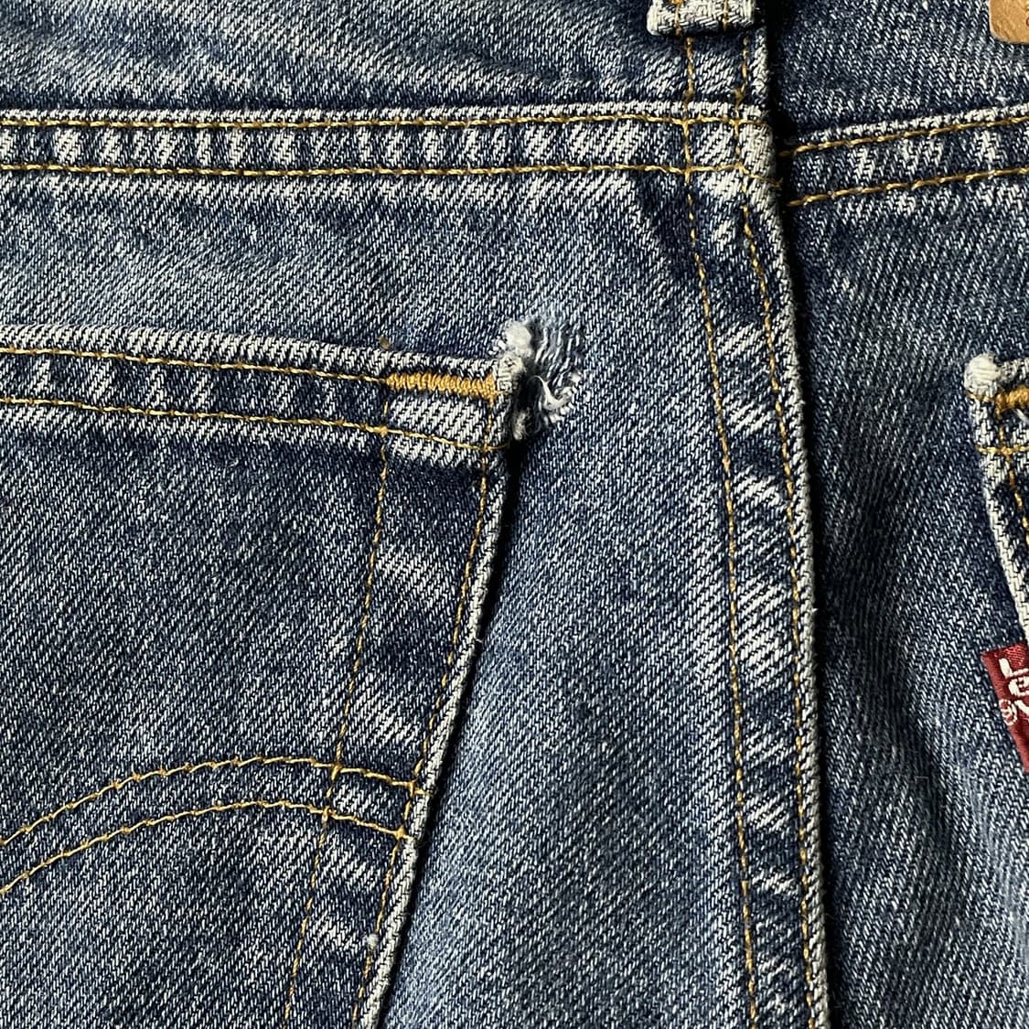 LEVI'S 리바이스516 레귤러 스트레이트핏 데님 팬츠 A00714 상품이미지9