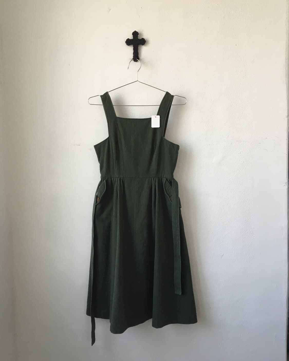Belted suspender mood onepiece 상품이미지3