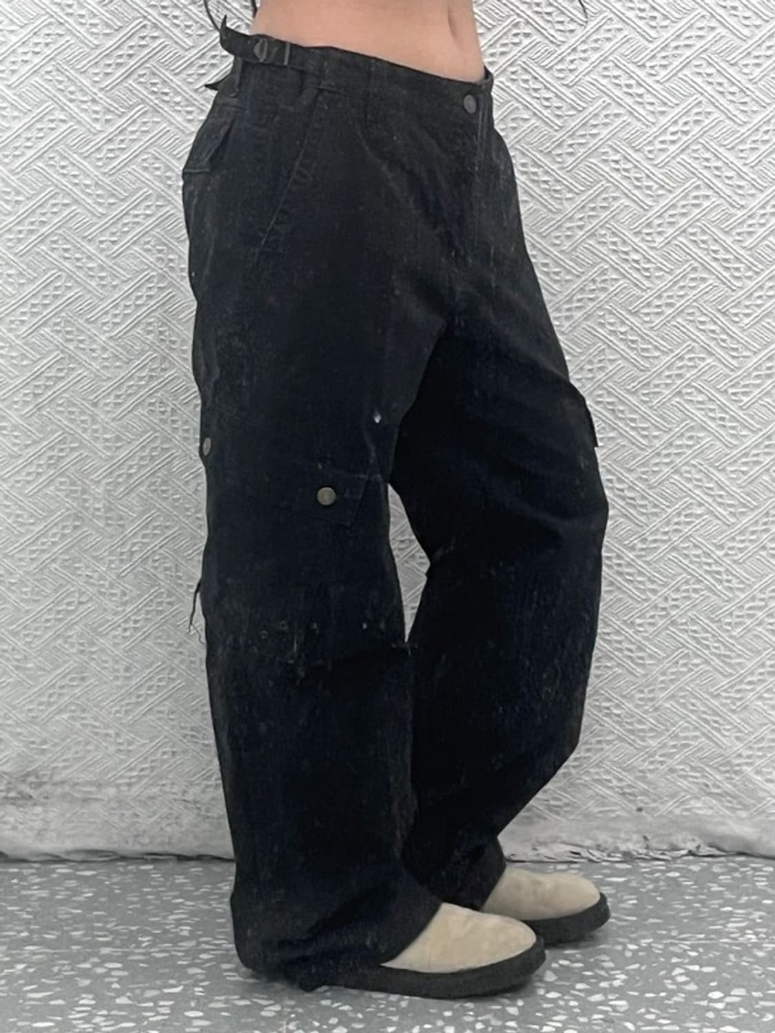 빈티지 올드스쿨 빈티지 데님 카고팬츠 34인치 C07548 상품이미지1