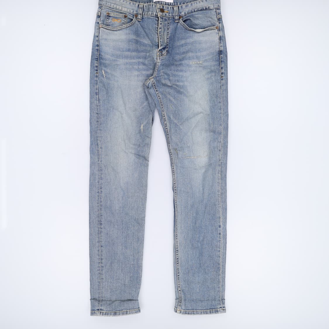 33 플랙 워싱 데님팬츠 청바지 0219H1 상품이미지1