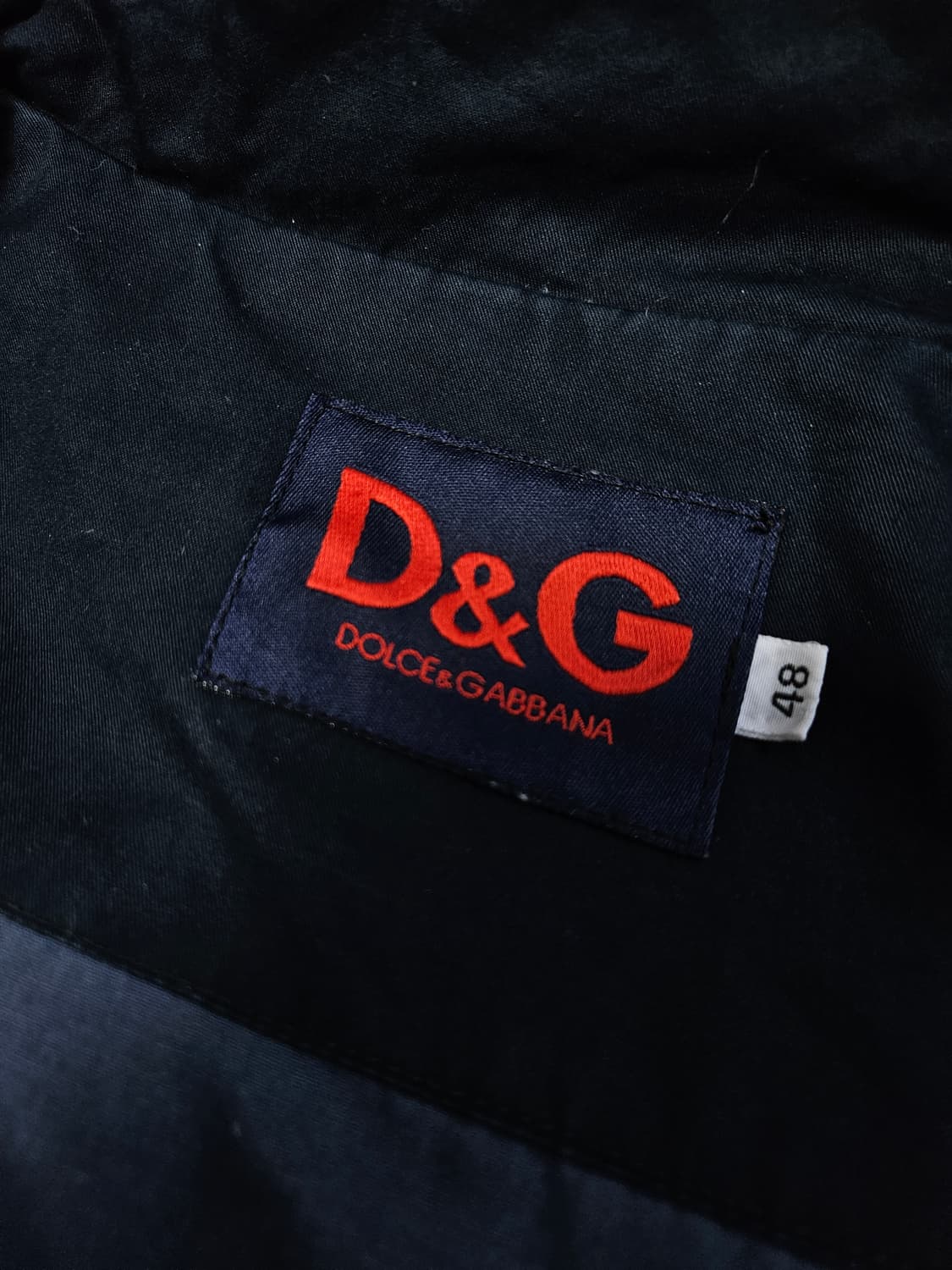 돌체앤가바나 남성 M65 사파리 헌팅자켓 코튼 후드포켓 빈티지 48 정품 상품이미지4