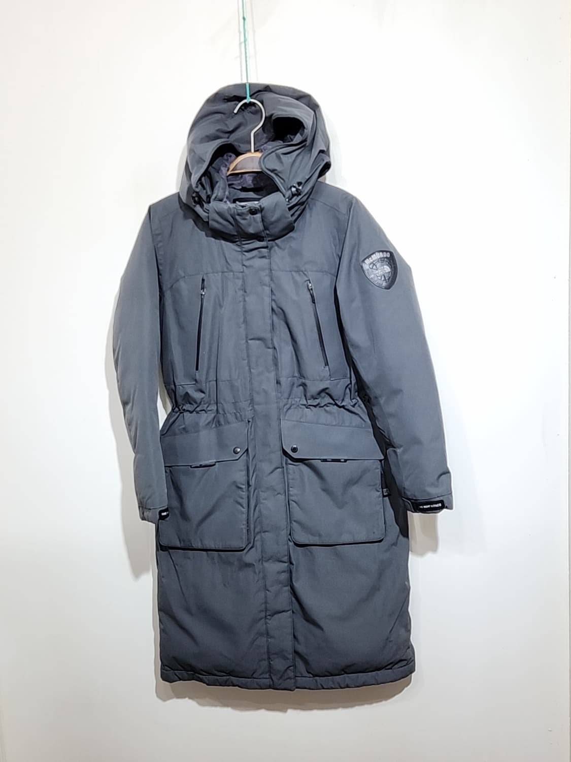 (M) 노스페이스 거위털 롱패딩 점퍼 맥머도 후드 구스다운코트  상품이미지1