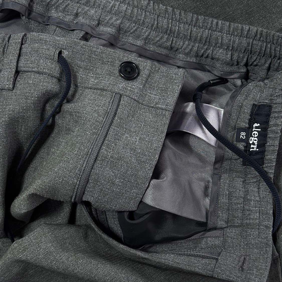 알레그리 드로우스트링 밴딩 팬츠 상품이미지2