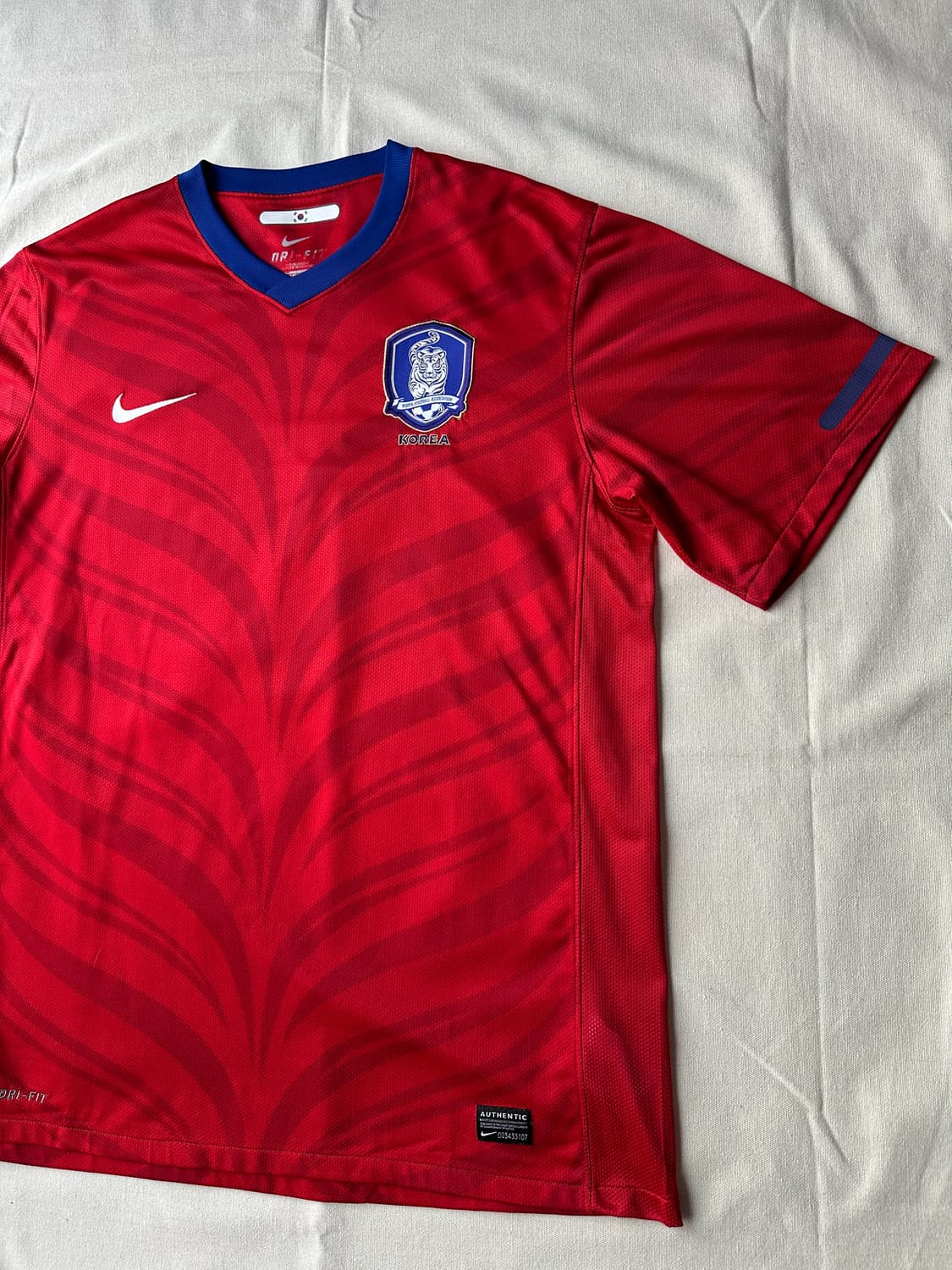 나이키 대한민국 축구 국가대표 2010 홈 유니폼 2XL 상품이미지4