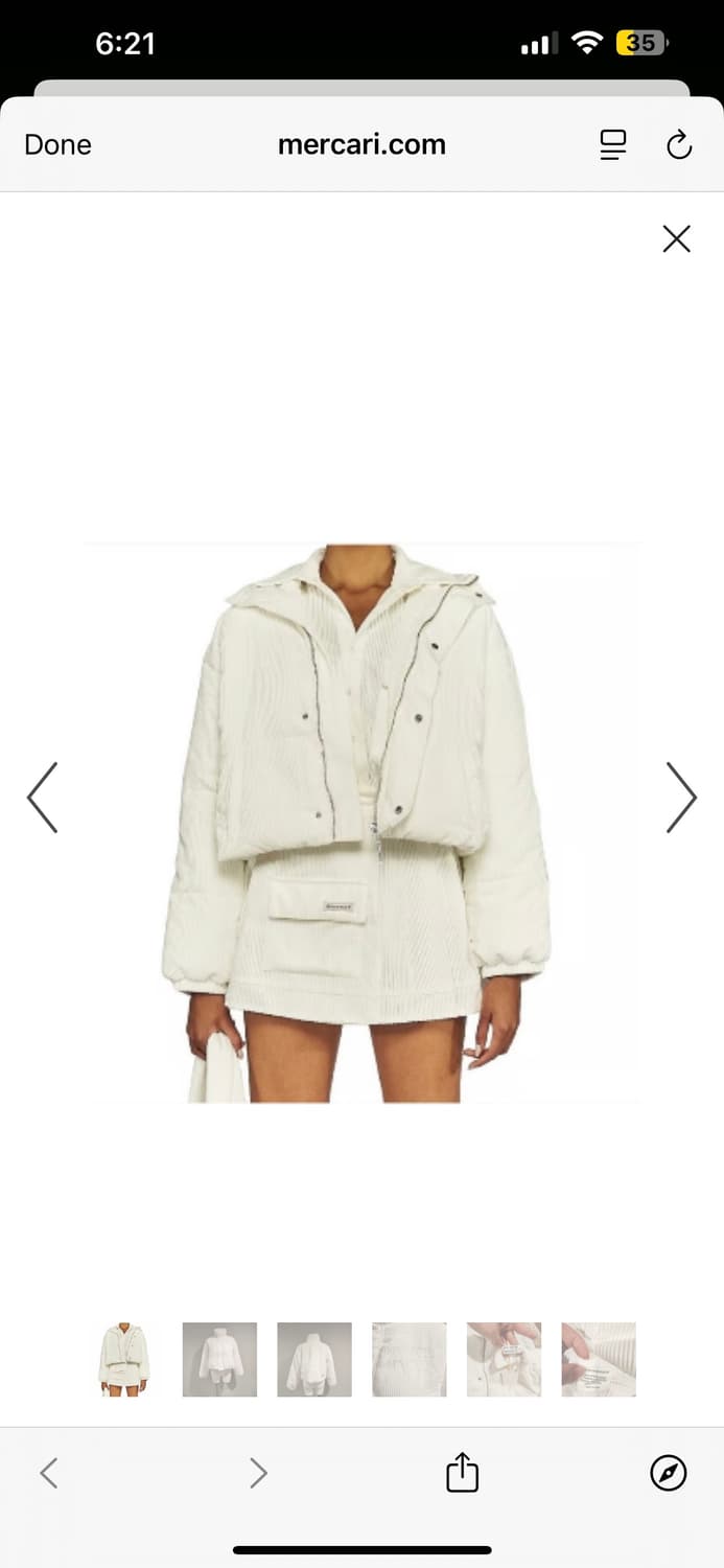 My Mum Made It 리사이클 코듀로이 푸퍼 자켓 상품이미지10