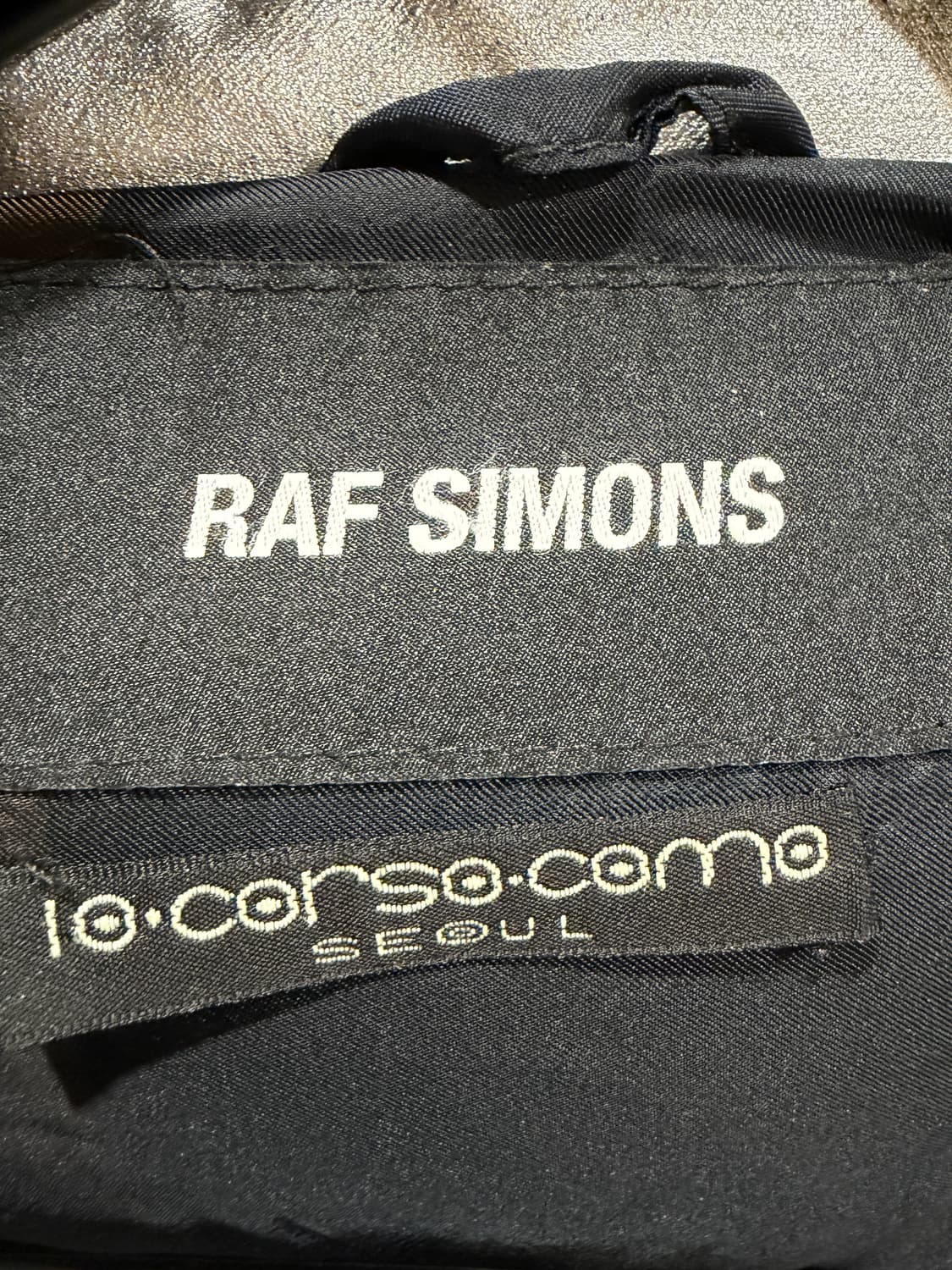 라프시몬스 패치 다운필드 파카 상품이미지6