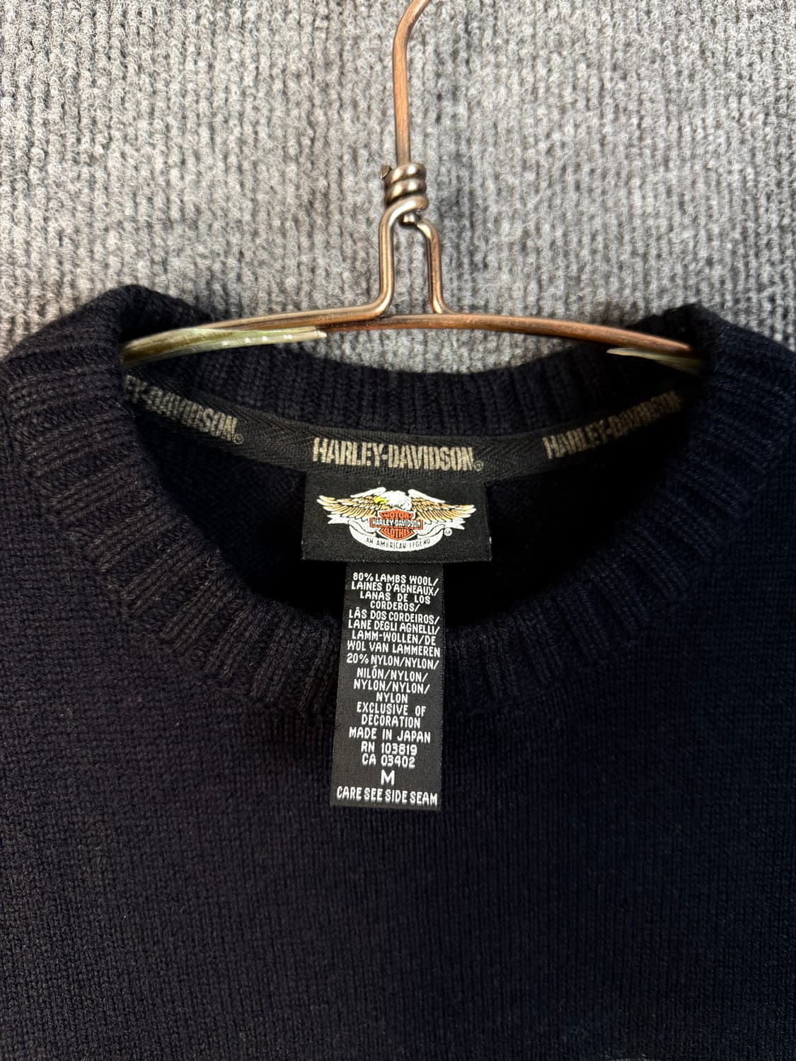 할리데이비슨 패치 울니트 상품이미지6