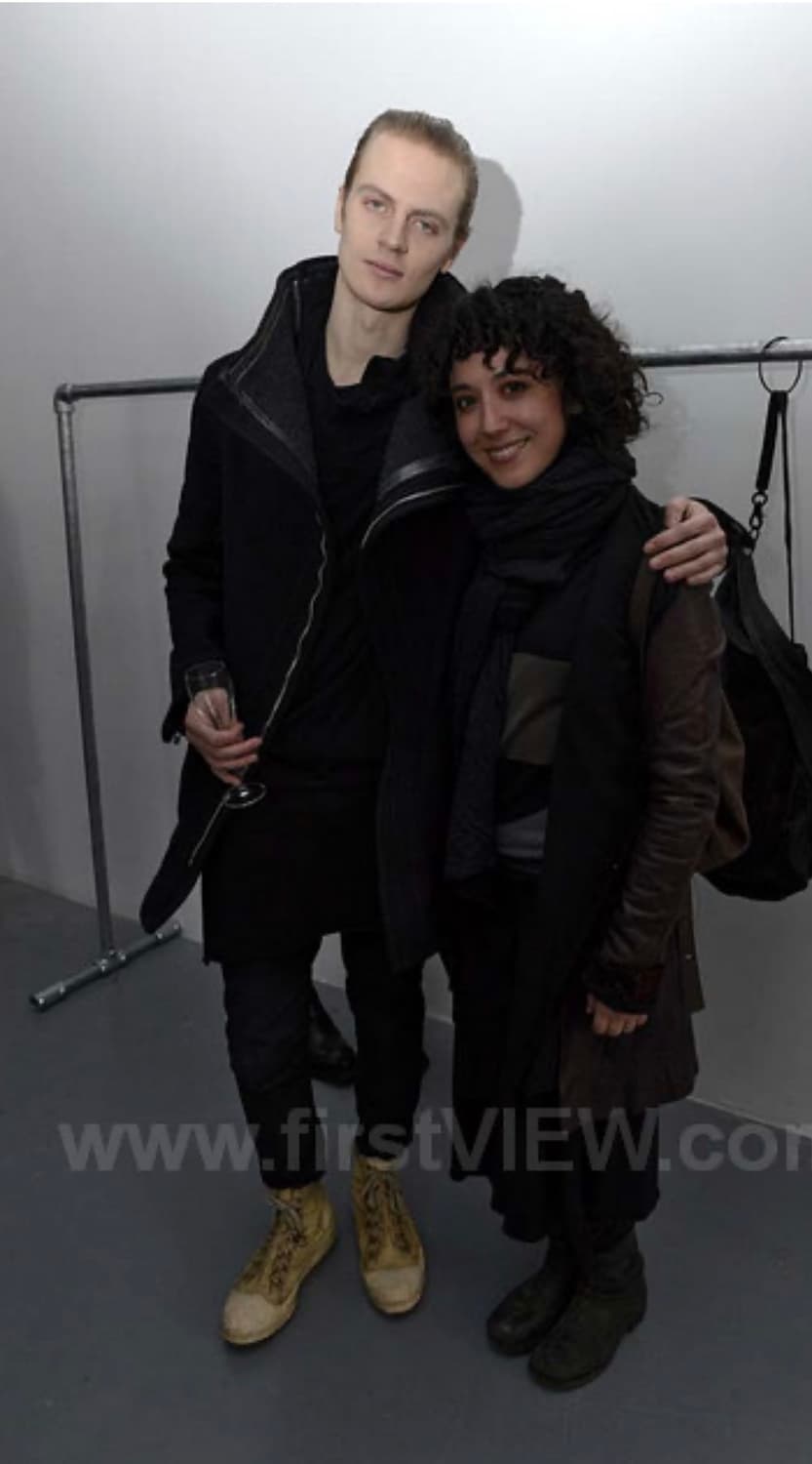 율리우스 13fw런웨이 왁스코팅 입체패턴 상품이미지1