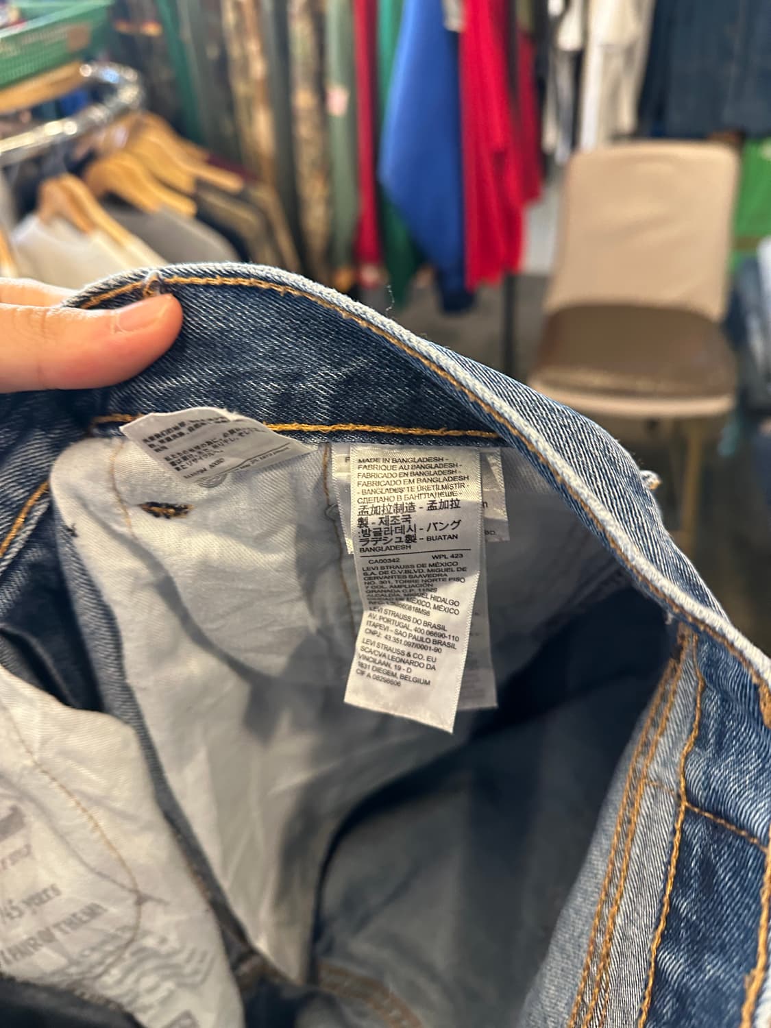 Levis 리바이스 505 W33 L30 상품이미지4