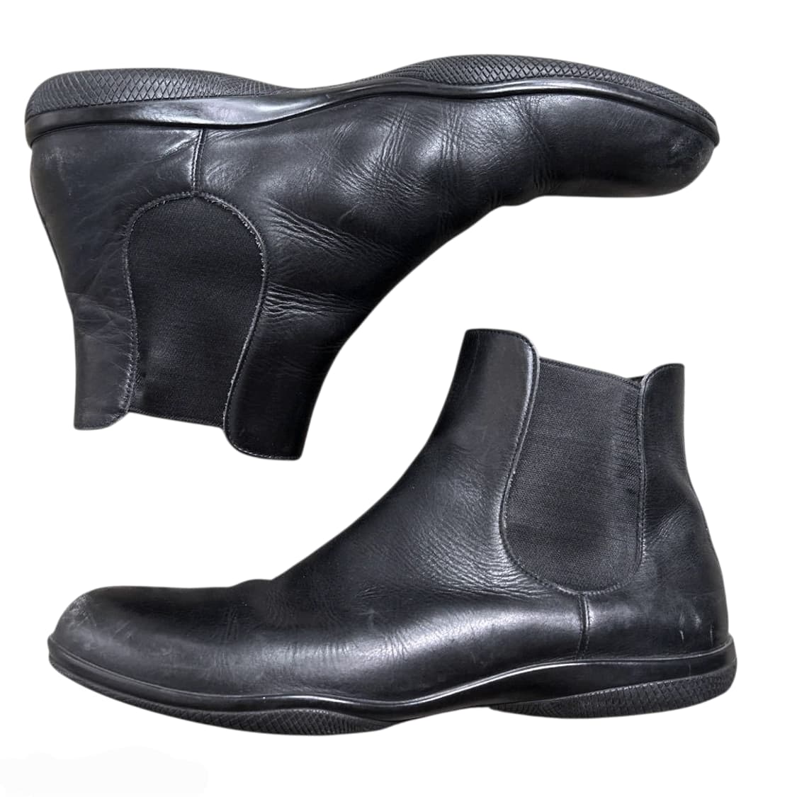 프라다 스포츠 아카이브 레더 첼시 부츠 아메리카컵 상품이미지2