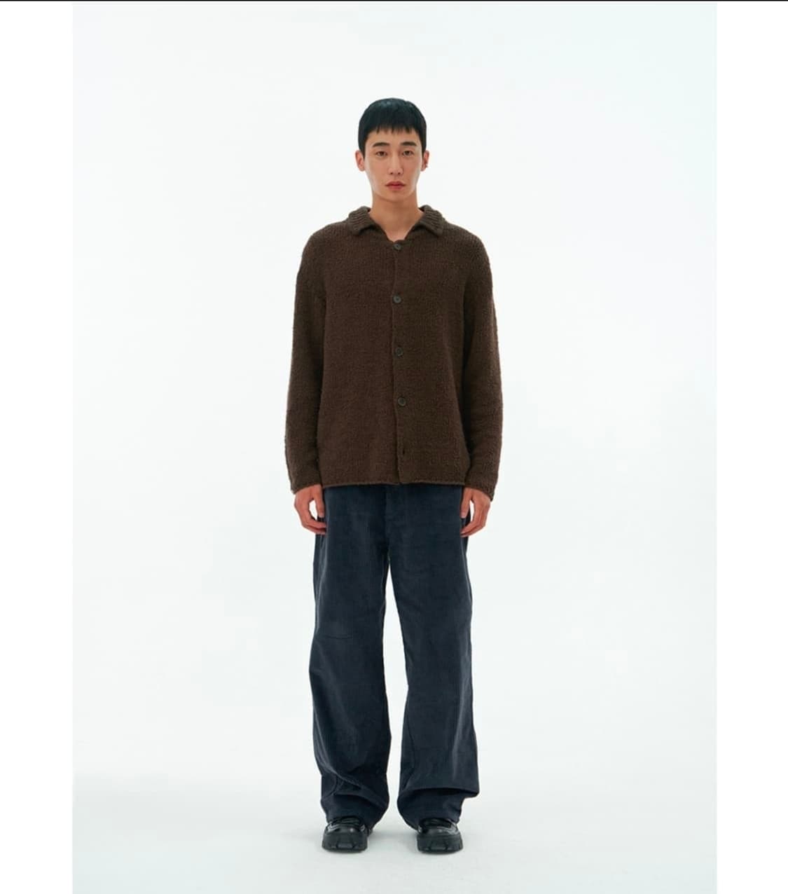 아모멘토 버튼업 가디건 상품이미지2