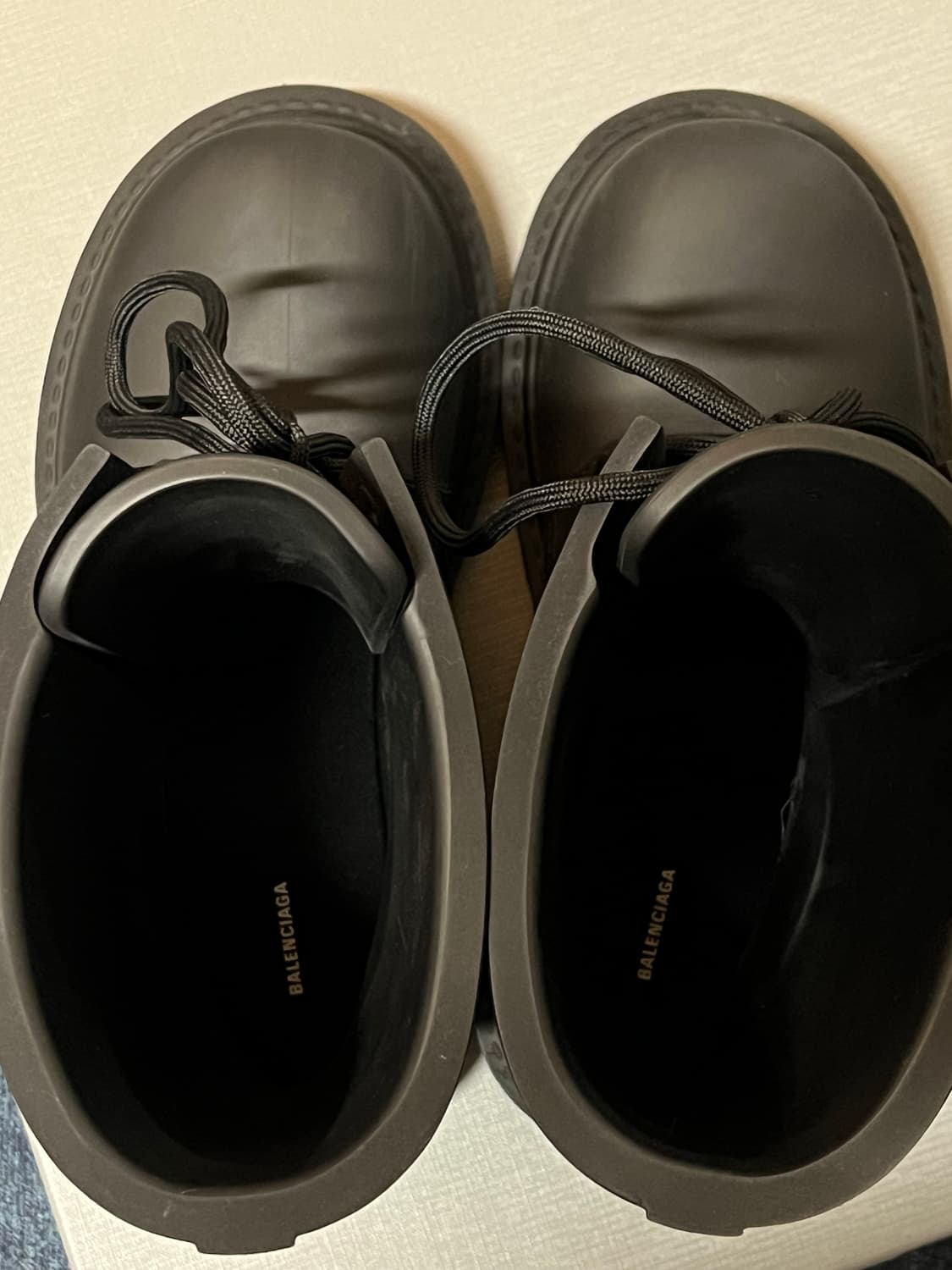 [중고, 42] 발렌시아가 스테로이드XL 아미 부츠 풀 에바 블랙 상품이미지7