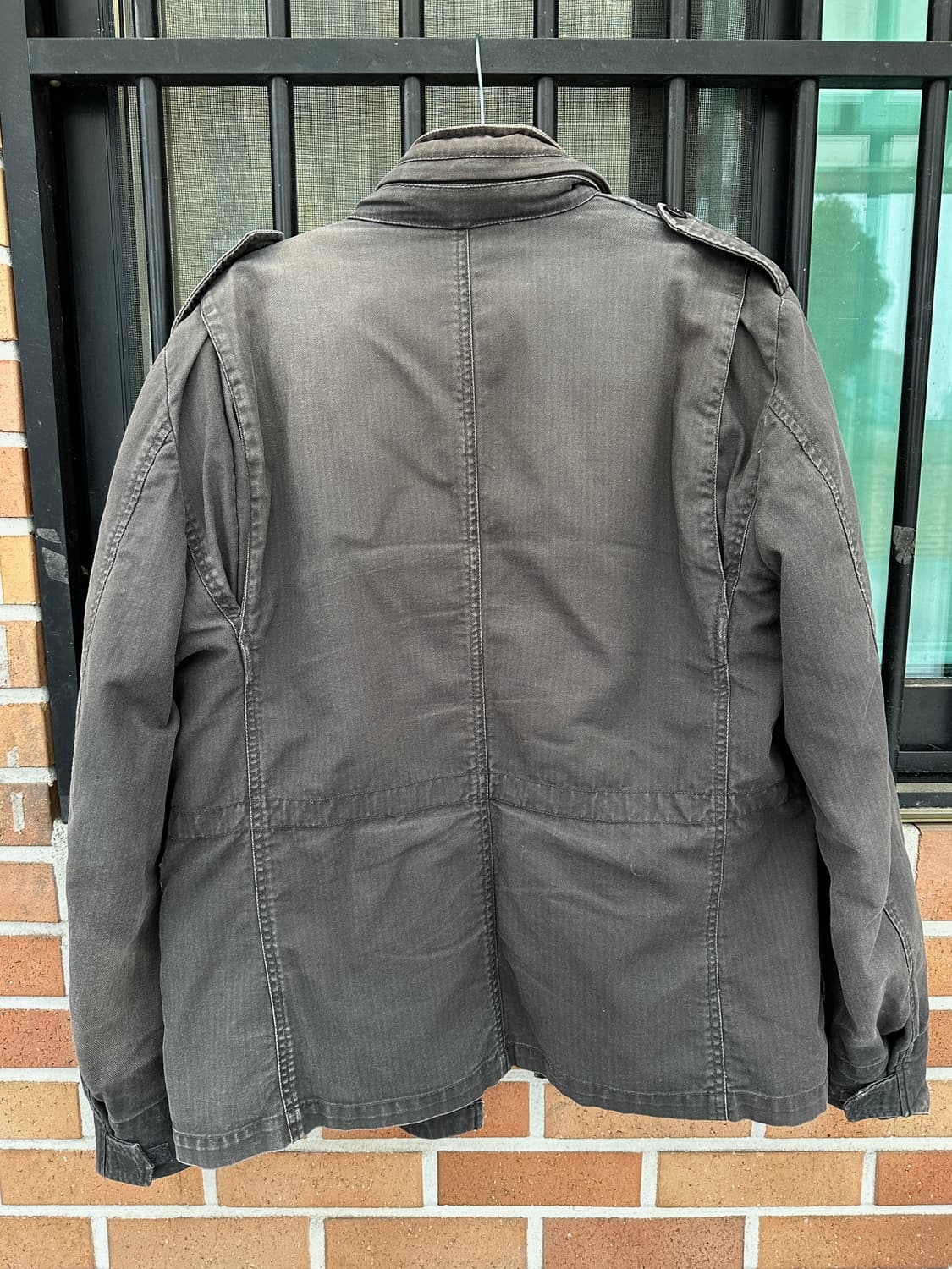 (실측 L) 타케오키쿠치 HBT 필드자켓 상품이미지4