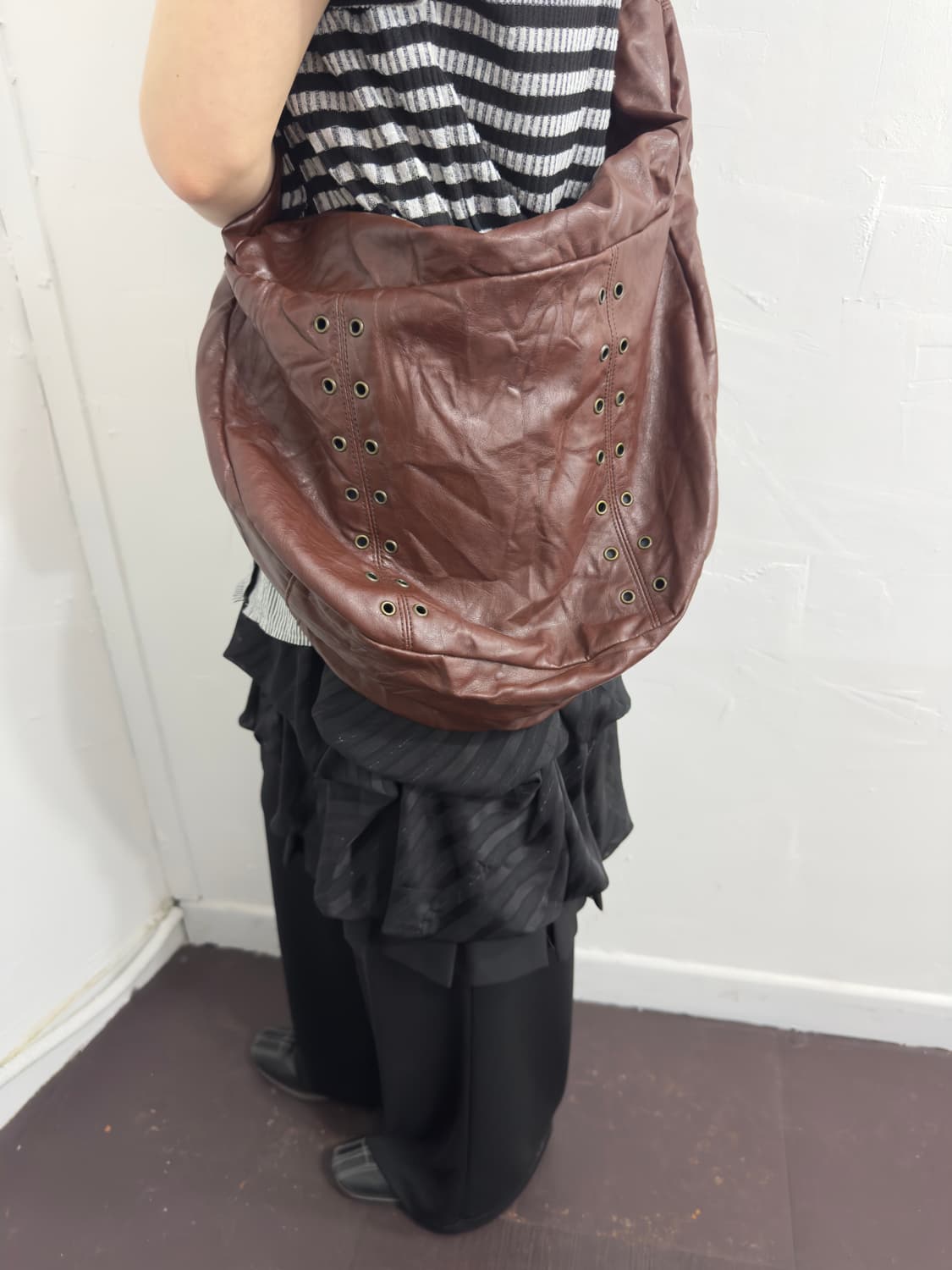 eyelet leatherbag 상품이미지5