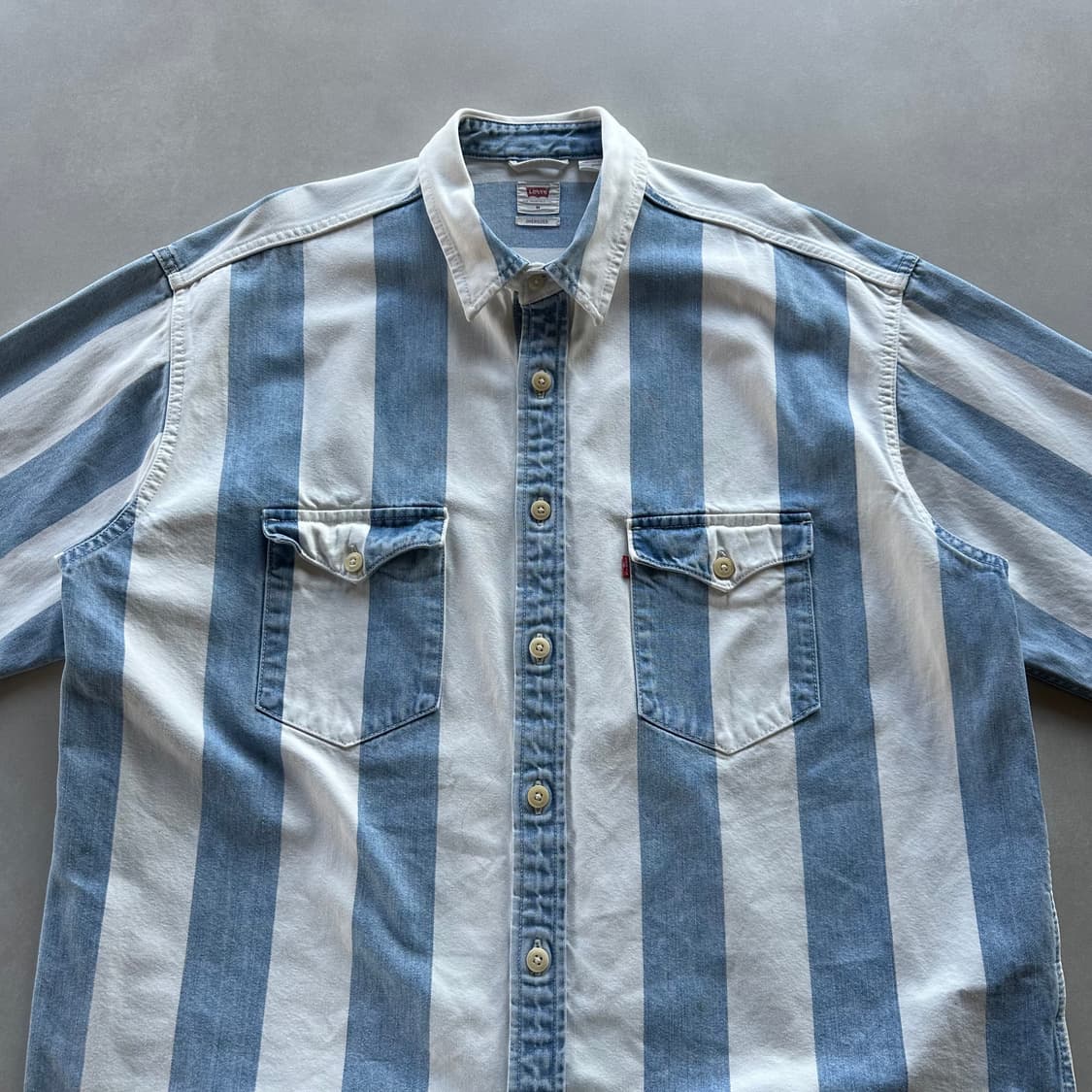 [M-L]리바이스 Levi's 오버사이즈 바스토우 웨스턴 데님 셔츠 상품이미지3