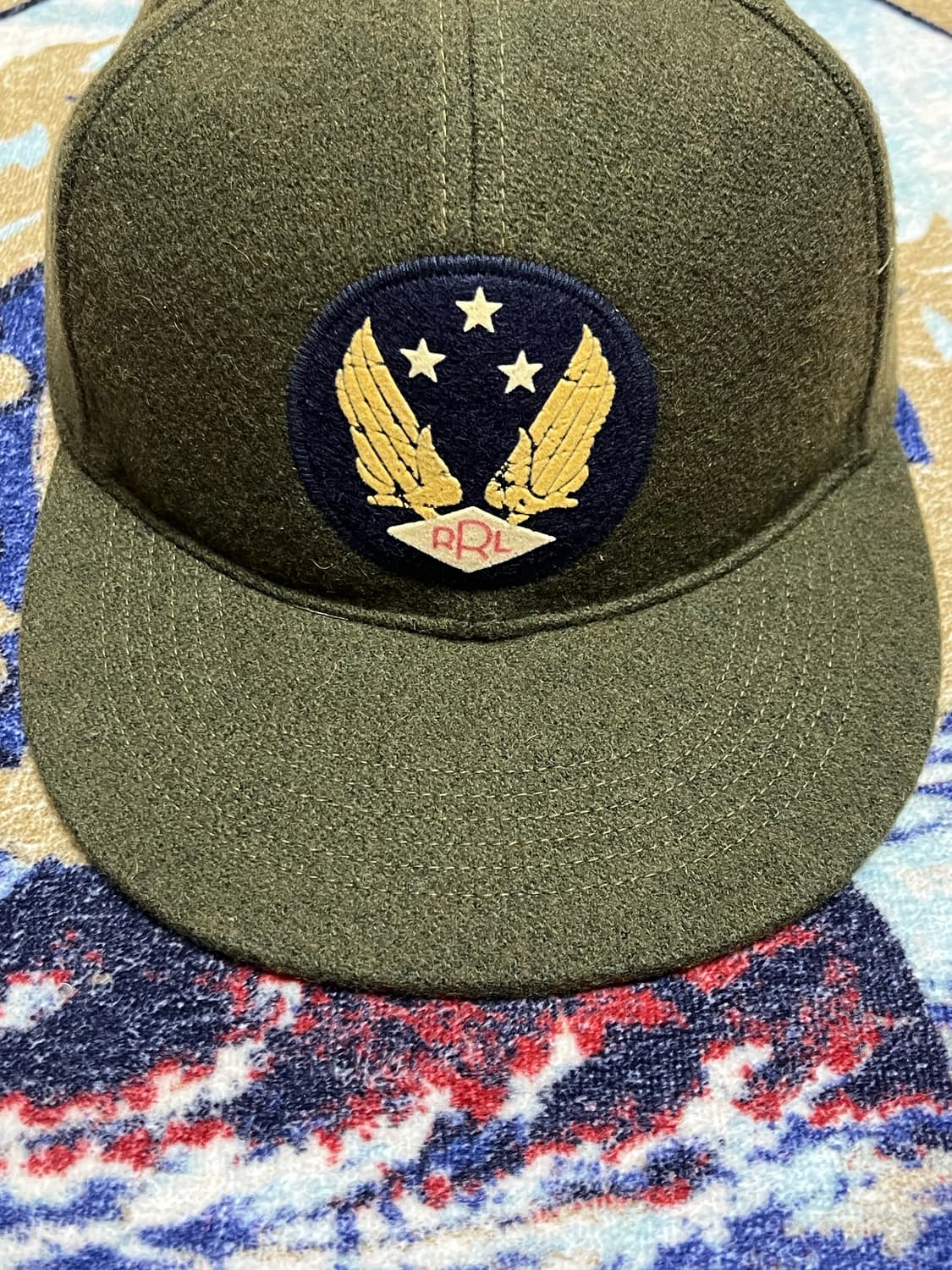 더블알엘 (RRL) 울 블렌드 펠트 볼캡 상품이미지1