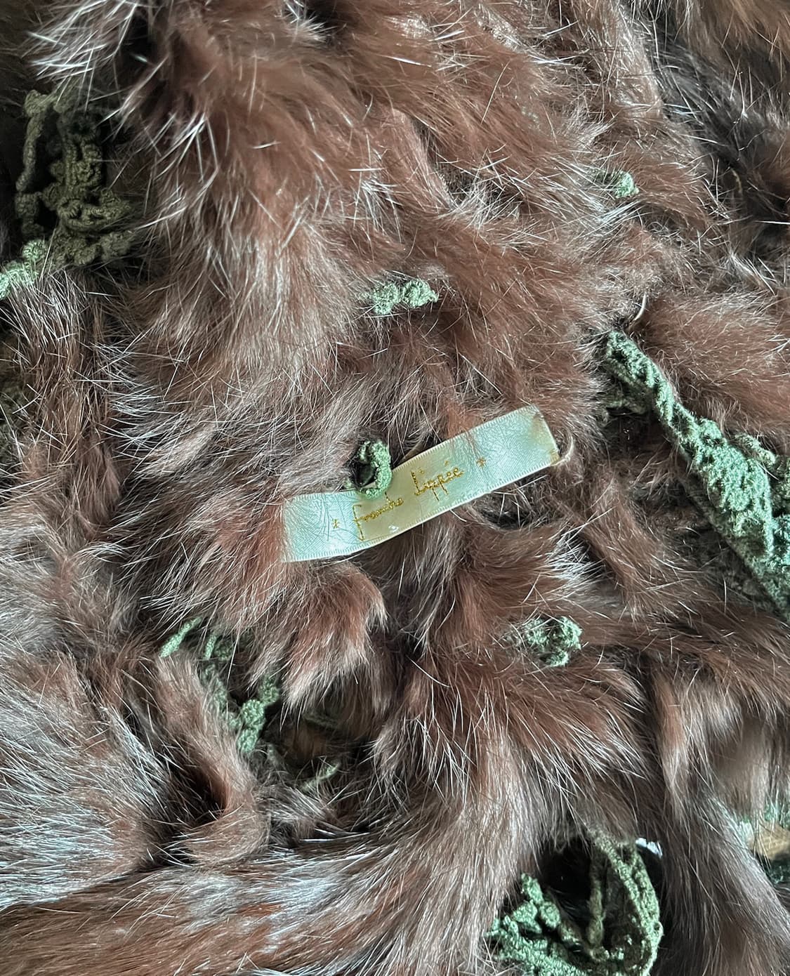 FRANCHE LIPPEE mixed fur long muffler 상품이미지10