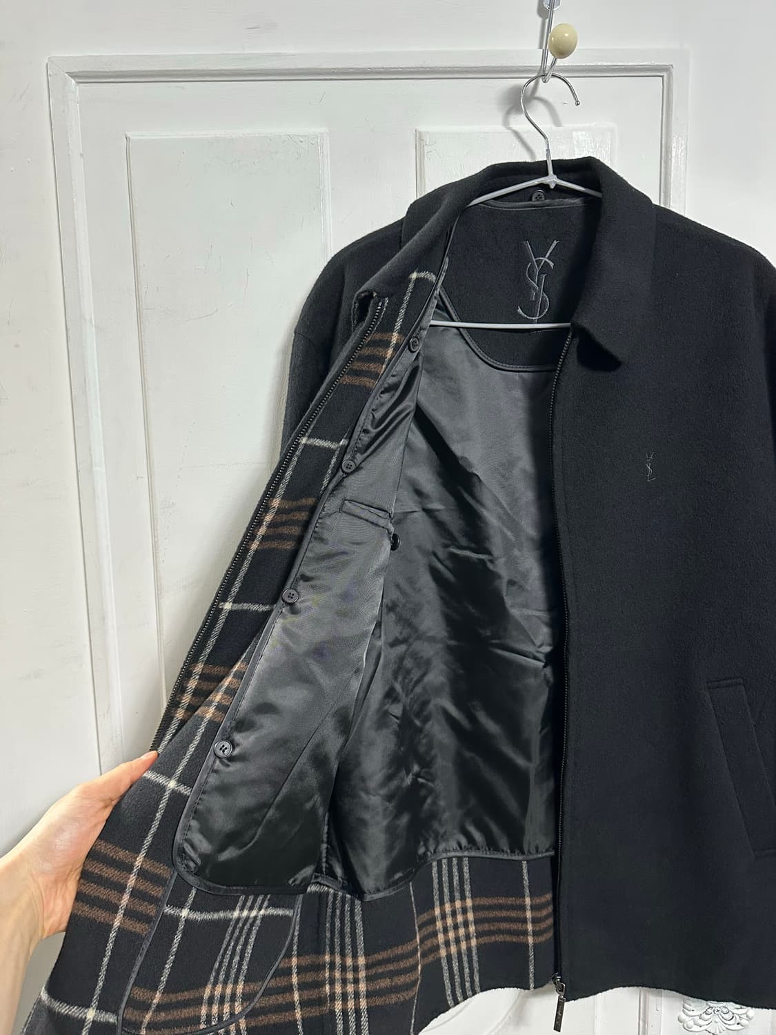 입생로랑 울 자켓 상품이미지3
