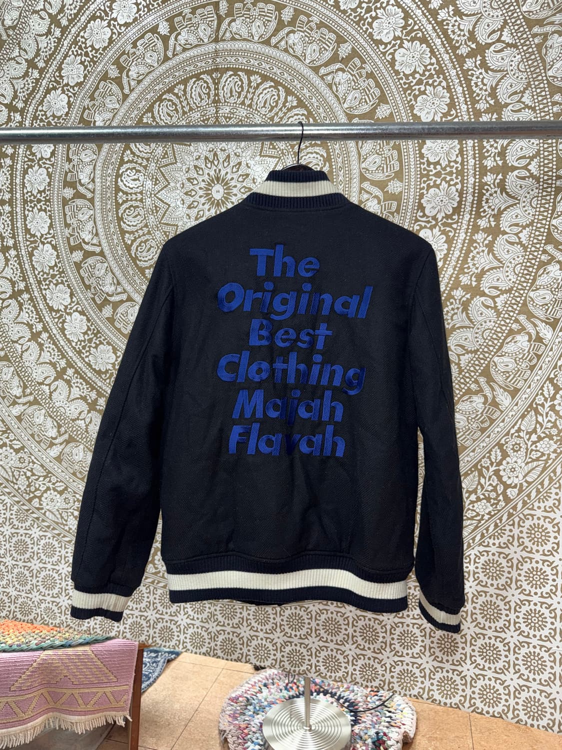 마자플라바 스트릿 기모 바시티 자켓  상품이미지8