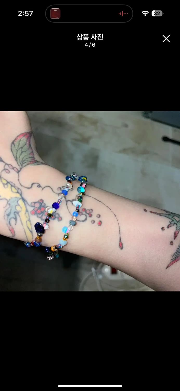 소심한 히피 팔찌 randomly tiny beaded bracelets 상품이미지5