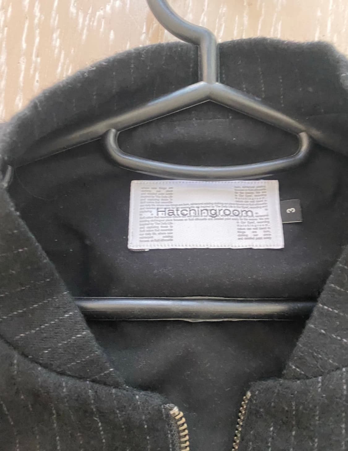 해칭룸 hairy bomber jacket 3(M) 상품이미지5