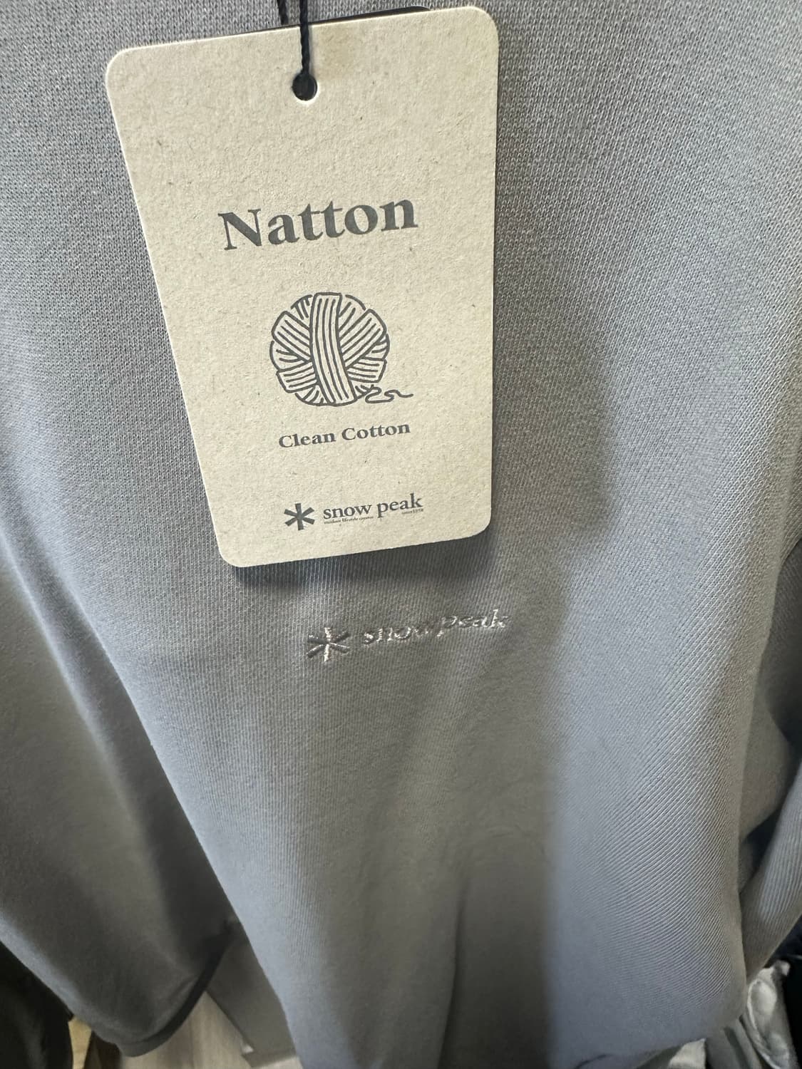 스노우피크 맨투맨 새상품 상품이미지4