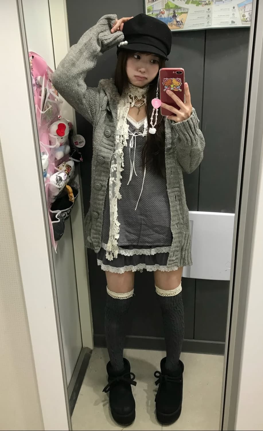 스윙잉서울홍대 빈티지 코디 세트 / 미라이클립 모리 선가든파티 크루 상품이미지2