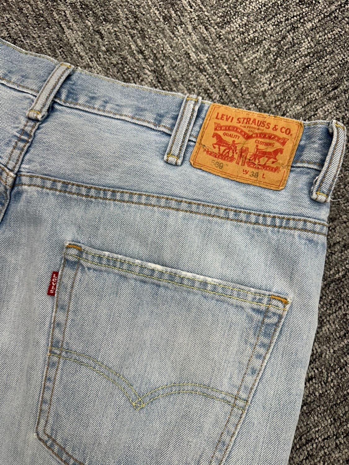 (허단50)00'S LEVI'S 569 반바지-M532 상품이미지7