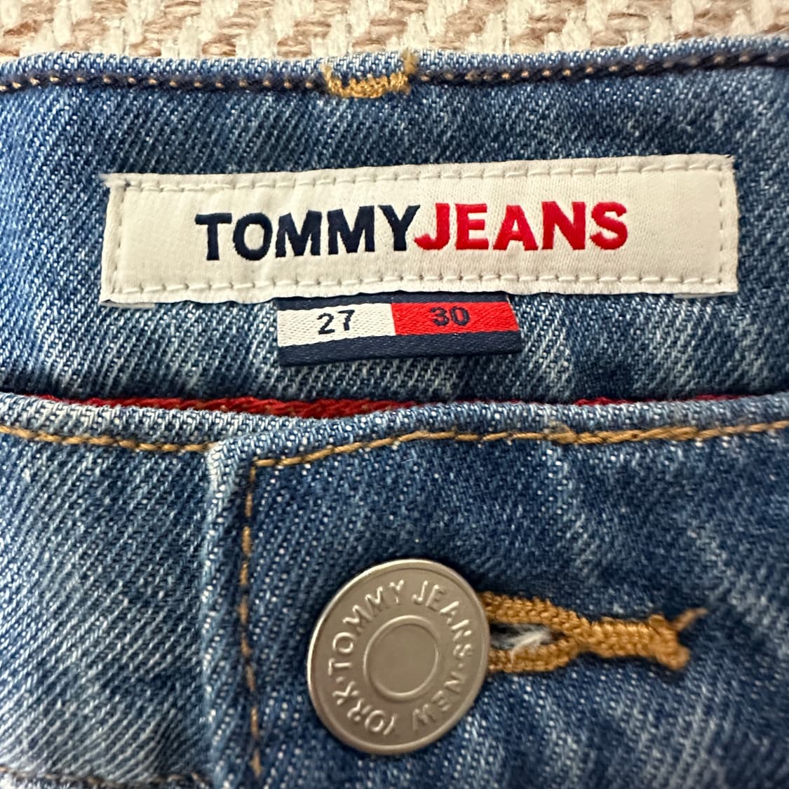 TOMMY JEANS high wide denim pants 상품이미지3
