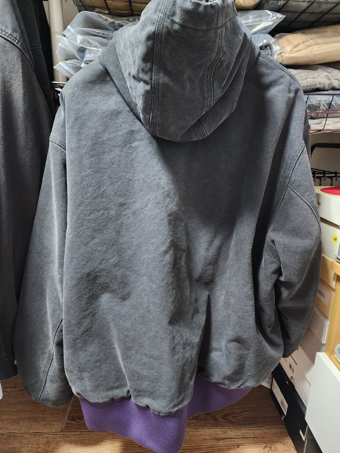 [XL][새상품] 니들스 16oz 코튼 캔버스 후드 NS158 상품이미지3