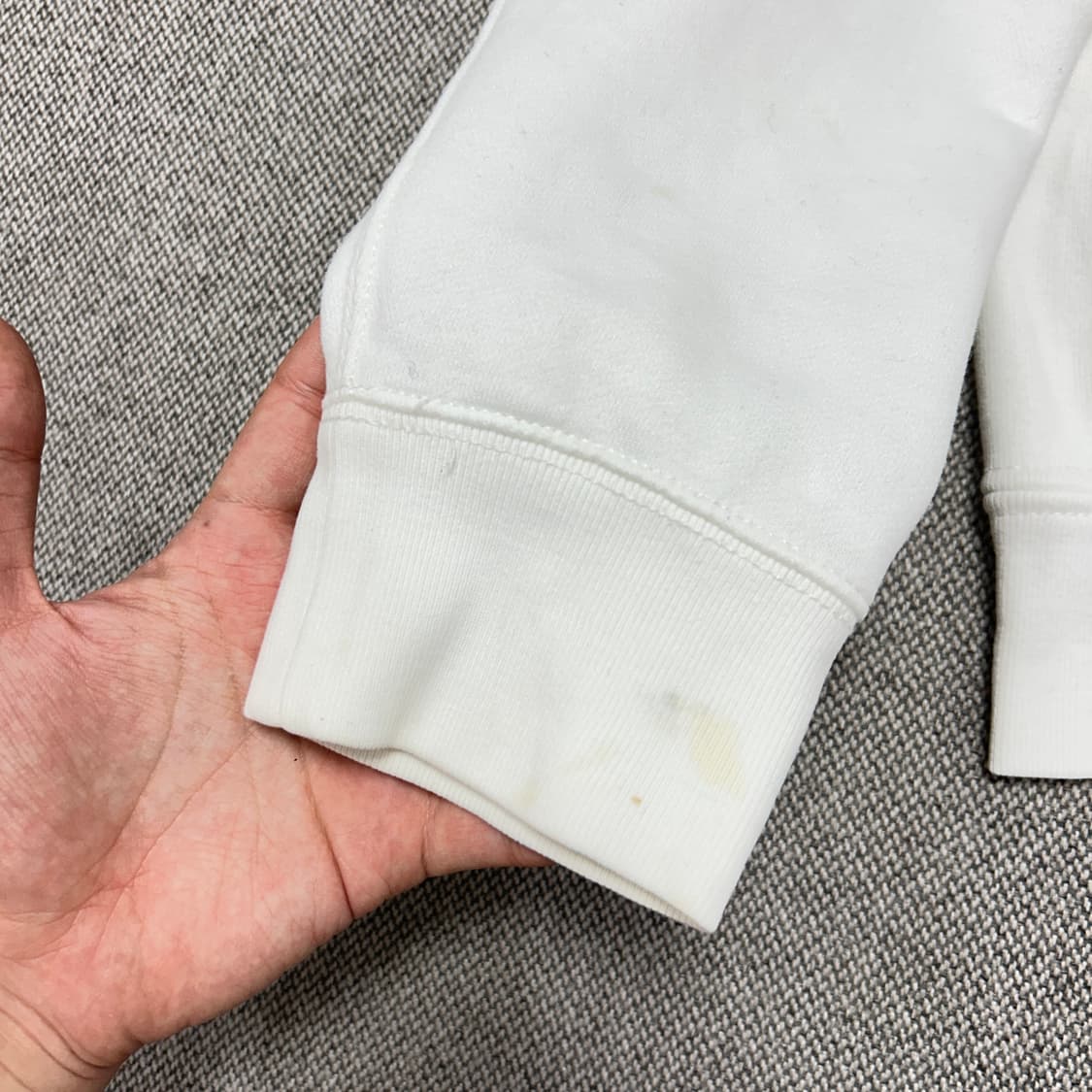 폴로 빅포니 화이트 후드집업(L) 상품이미지7