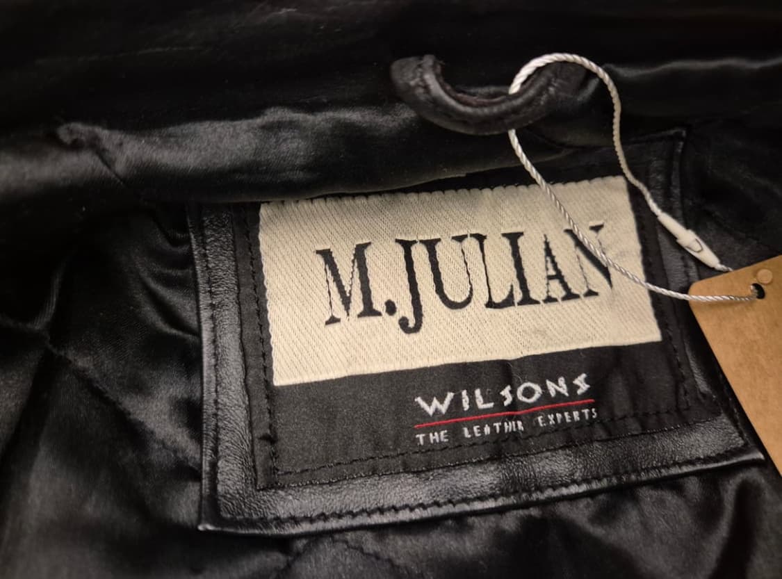 90s M.JULIAN by wilsons leather jacket 상품이미지4