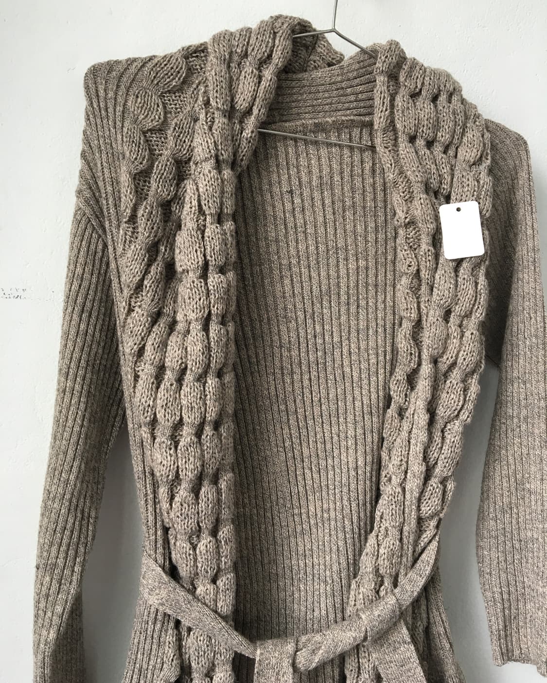 Drape knit cardigan 상품이미지4