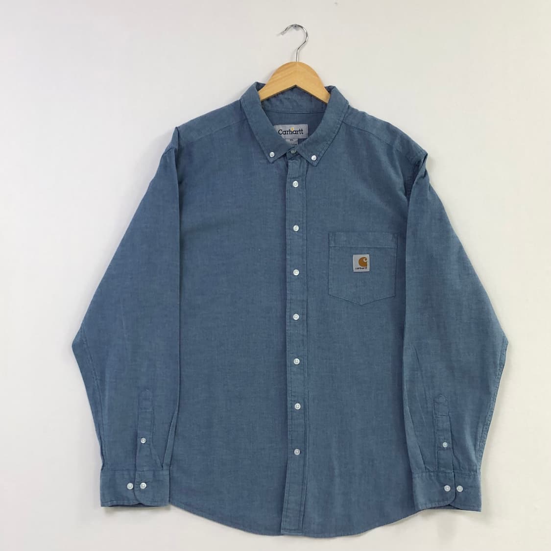 Xxl 칼하트 샴브레이 데님 셔츠 상품이미지2