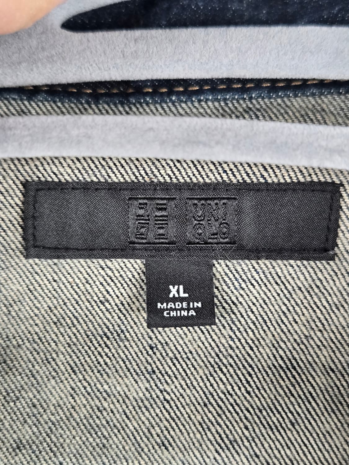 [무료배송]유니클로 XL 남성 스판 데님 청 자켓 상품이미지7